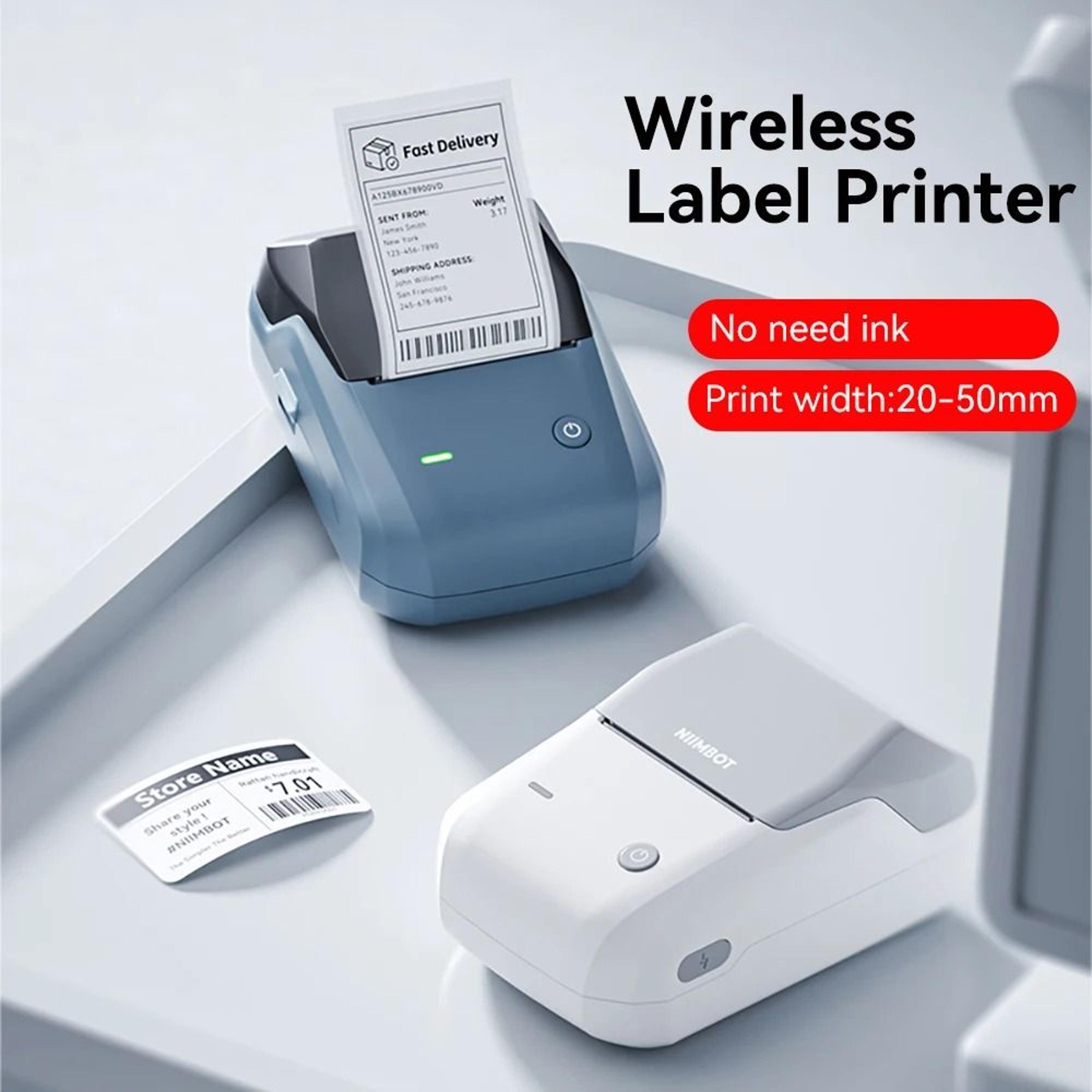 wireless medium-format direct thermal label printer
