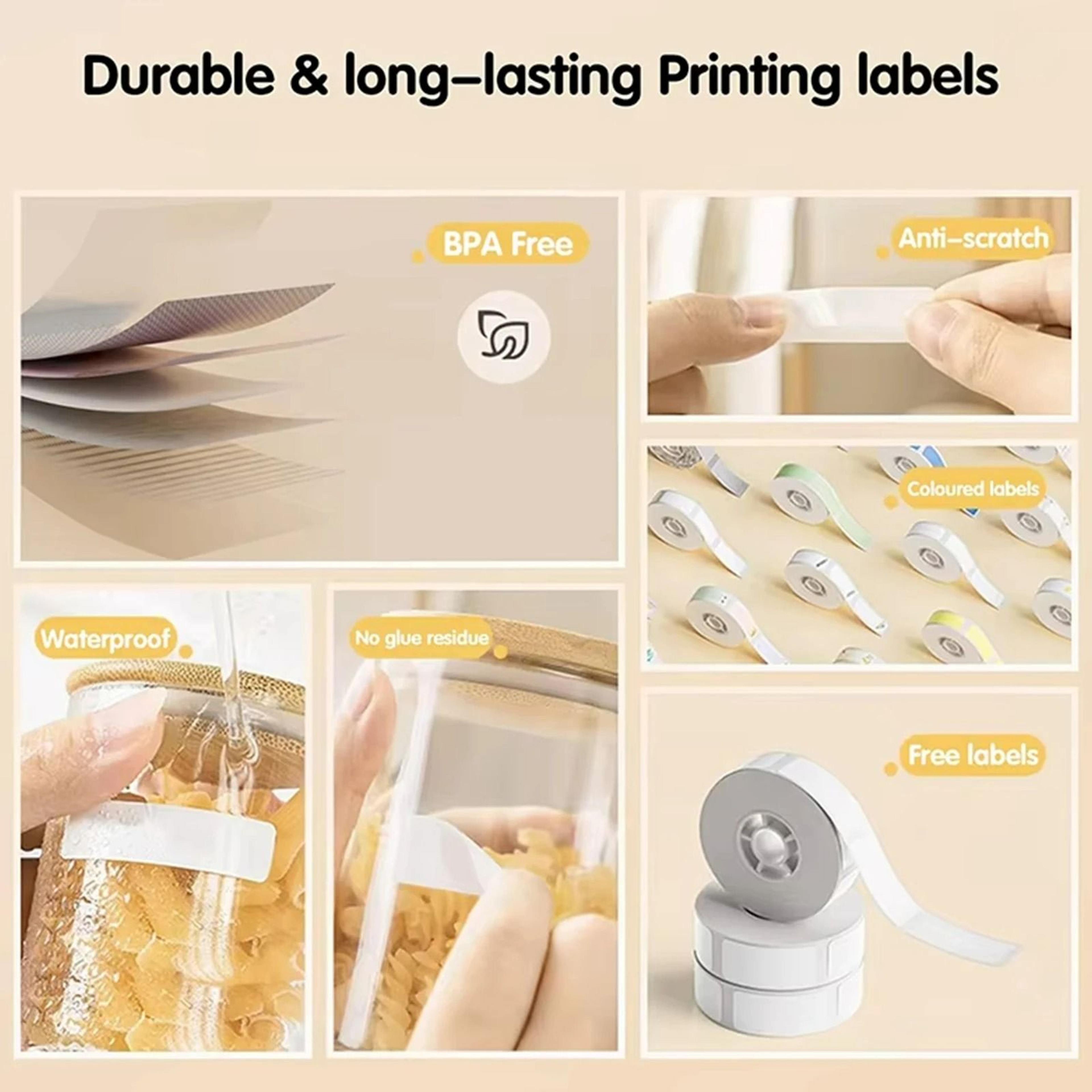Waterproof Direct Thermal Label Tape Rolls 2