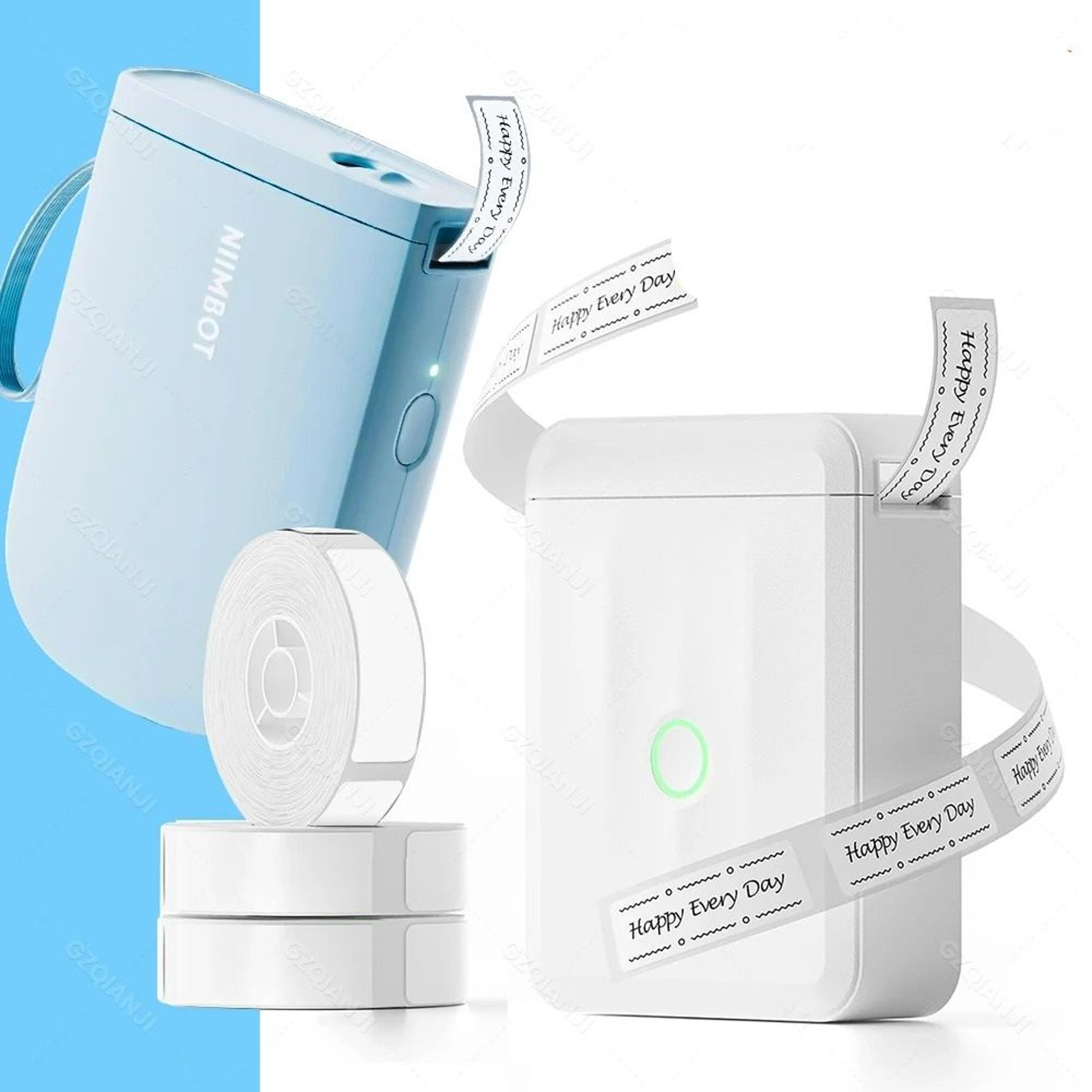 mini portable 300 dpi thermal bluetooth label printer