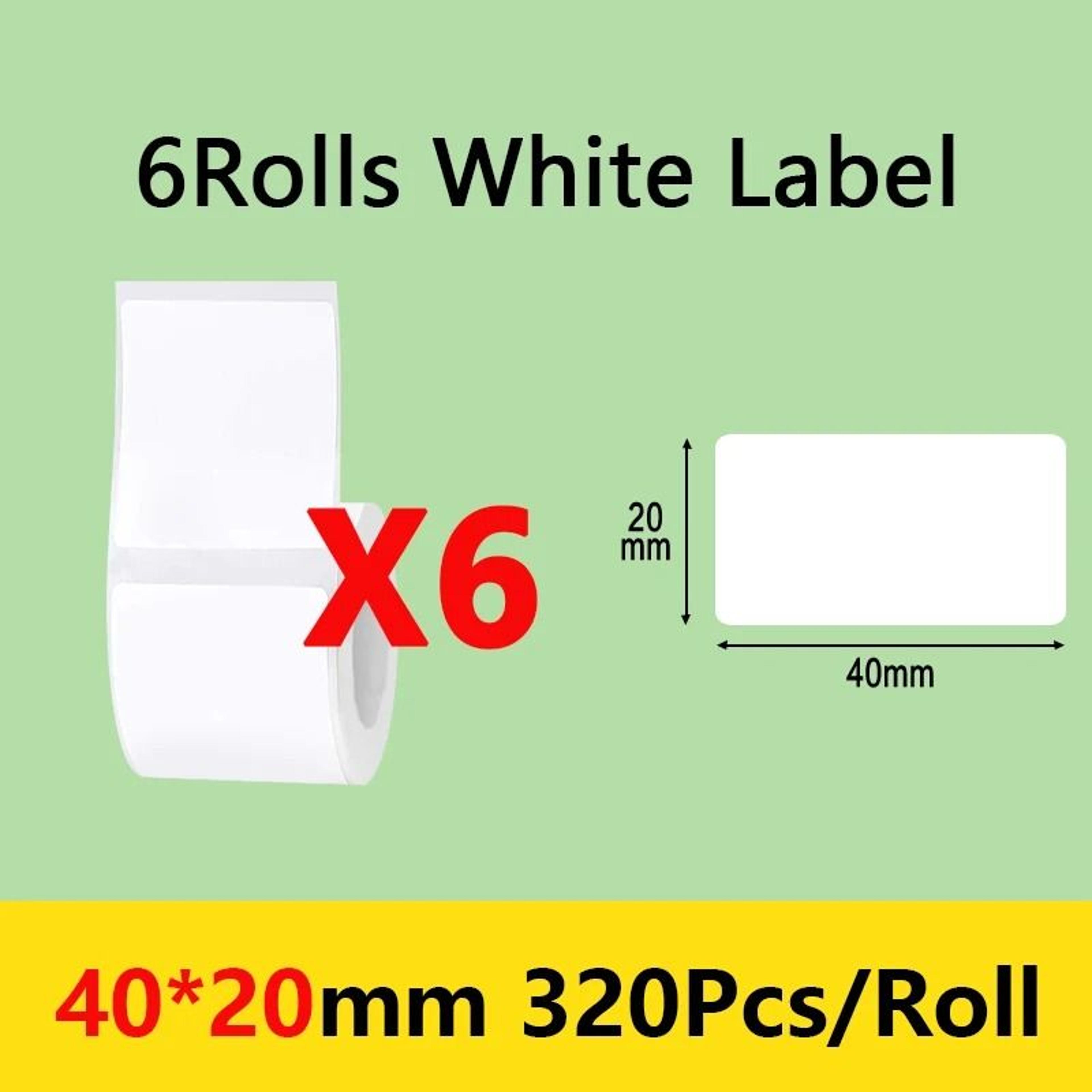 MediumFormat Waterproof Thermal Label Tape Rolls 14