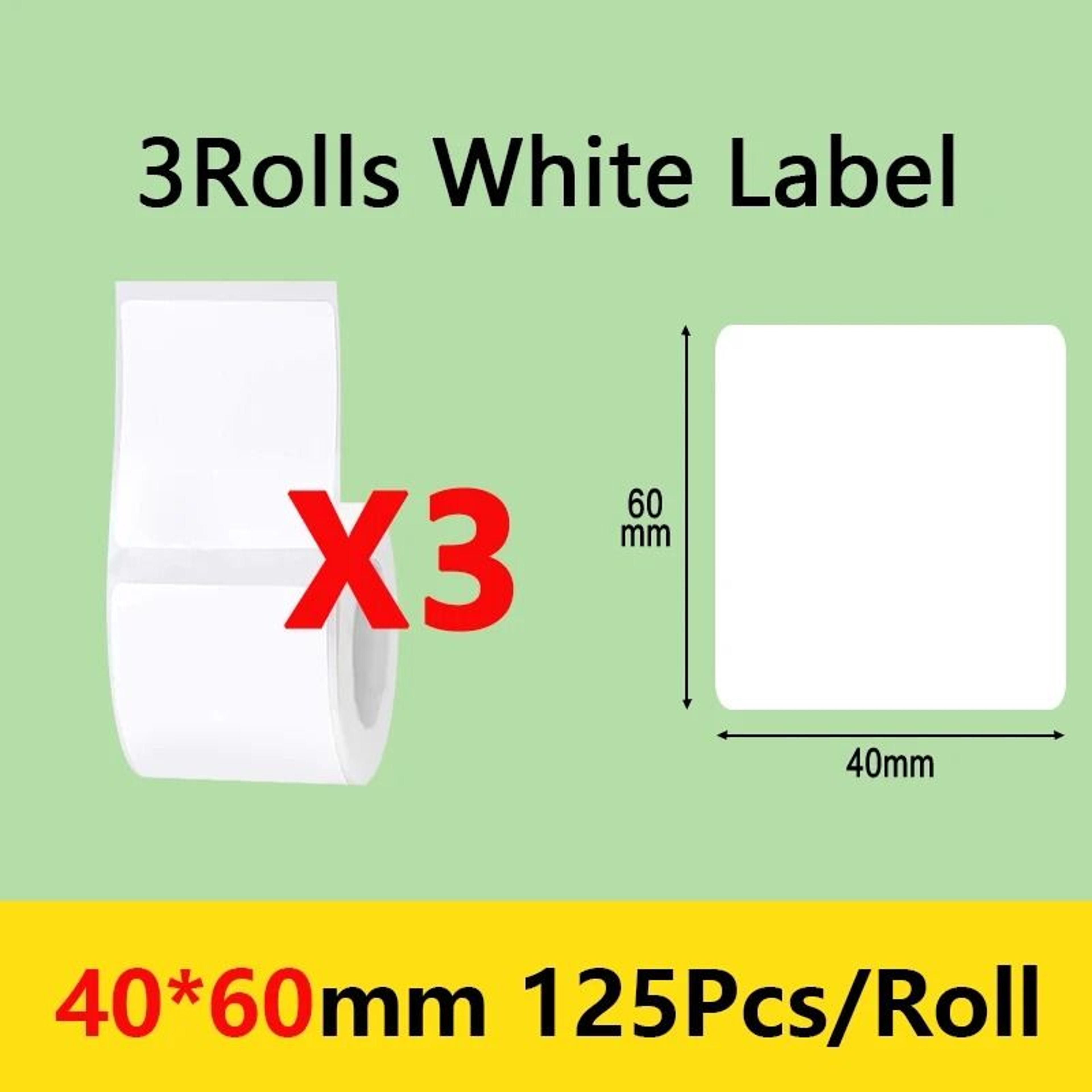 MediumFormat Waterproof Thermal Label Tape Rolls 4