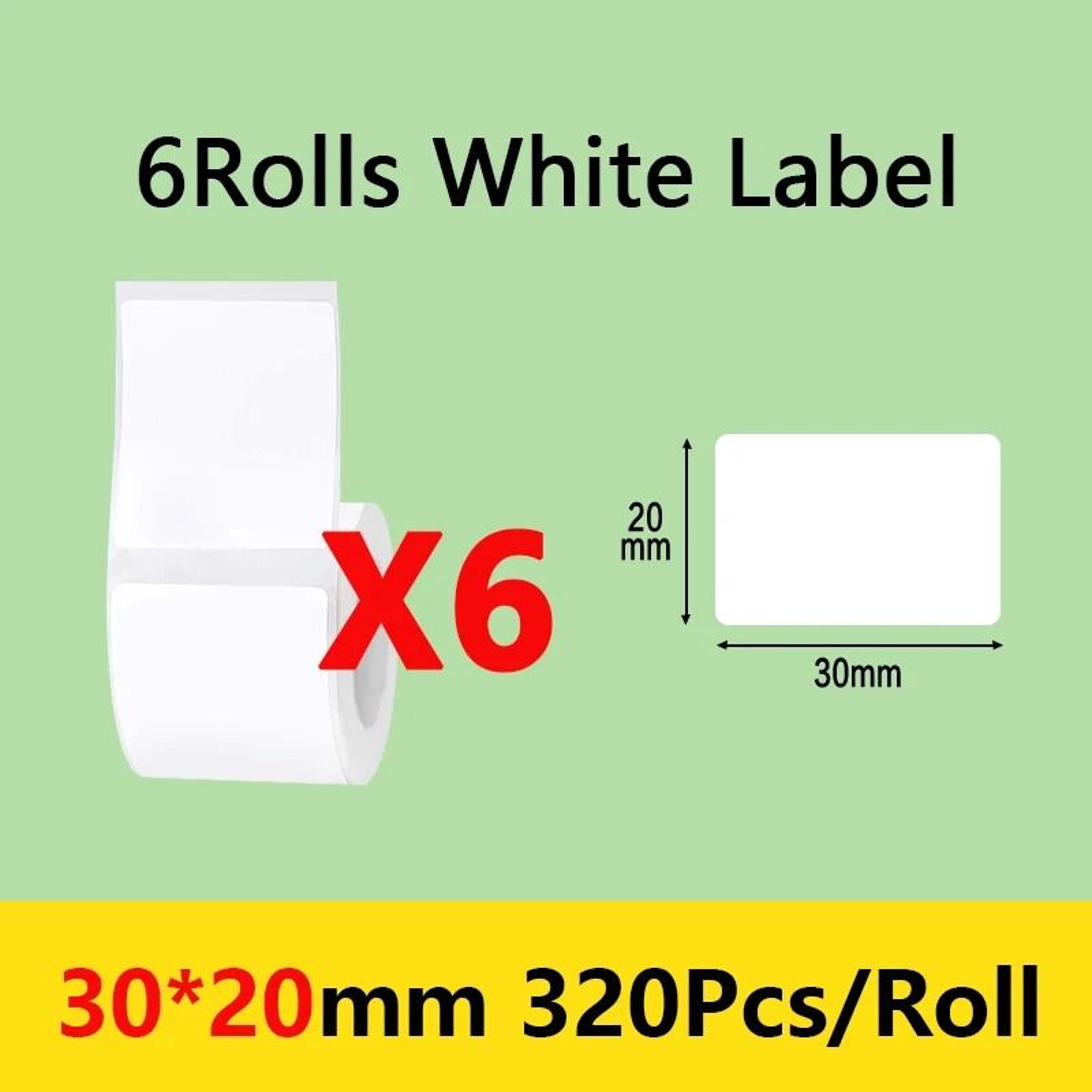 MediumFormat Waterproof Thermal Label Tape Rolls 13