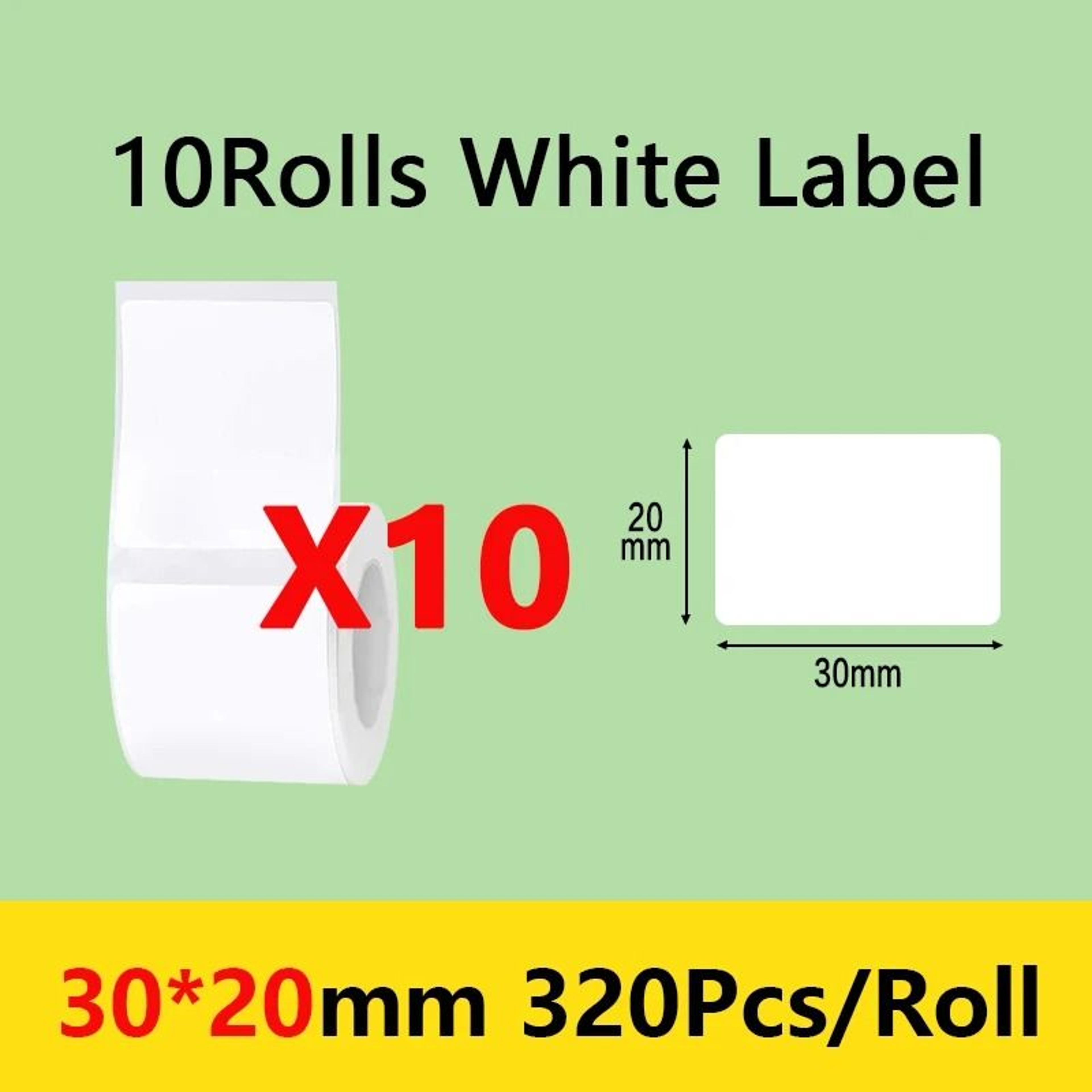 MediumFormat Waterproof Thermal Label Tape Rolls 7