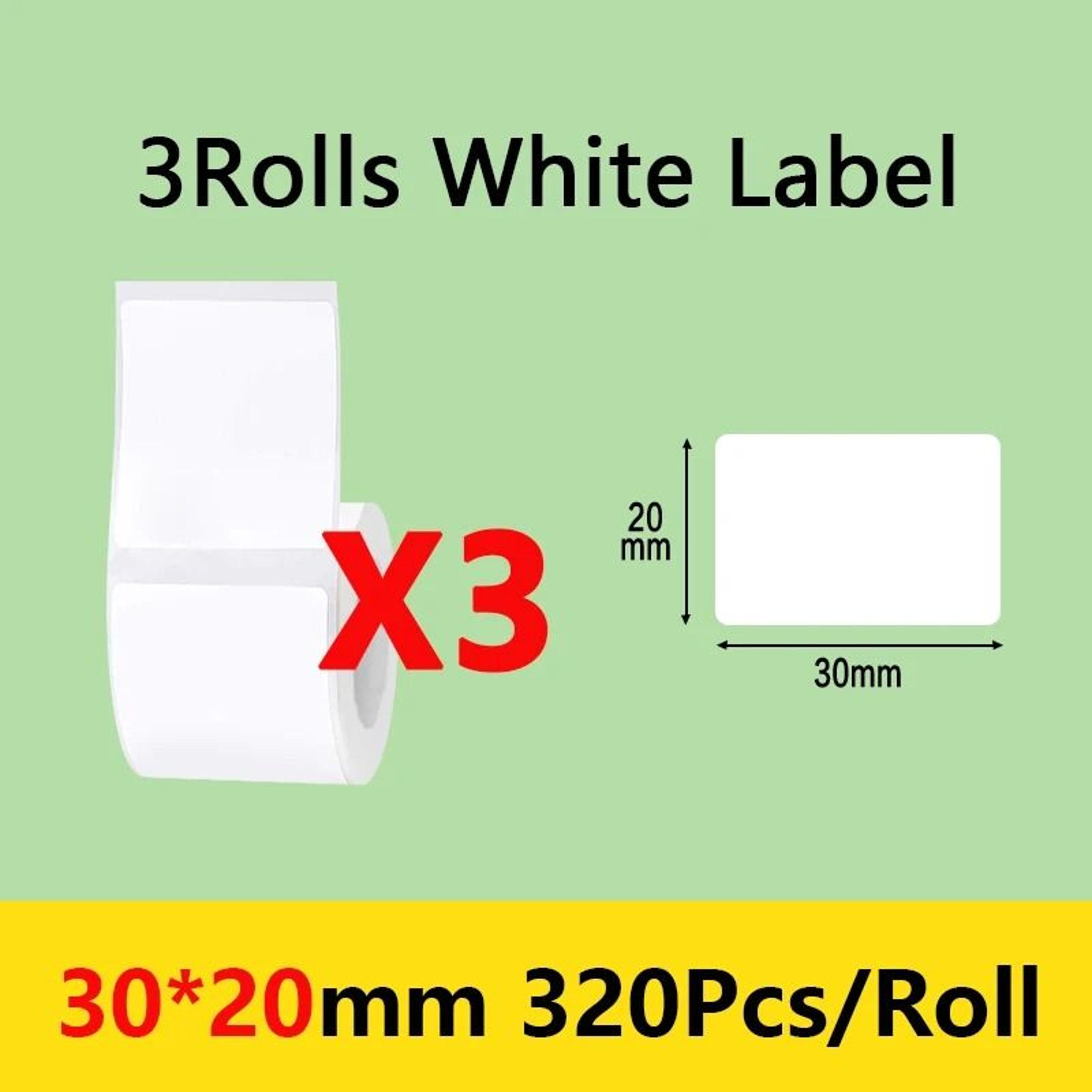 MediumFormat Waterproof Thermal Label Tape Rolls 15