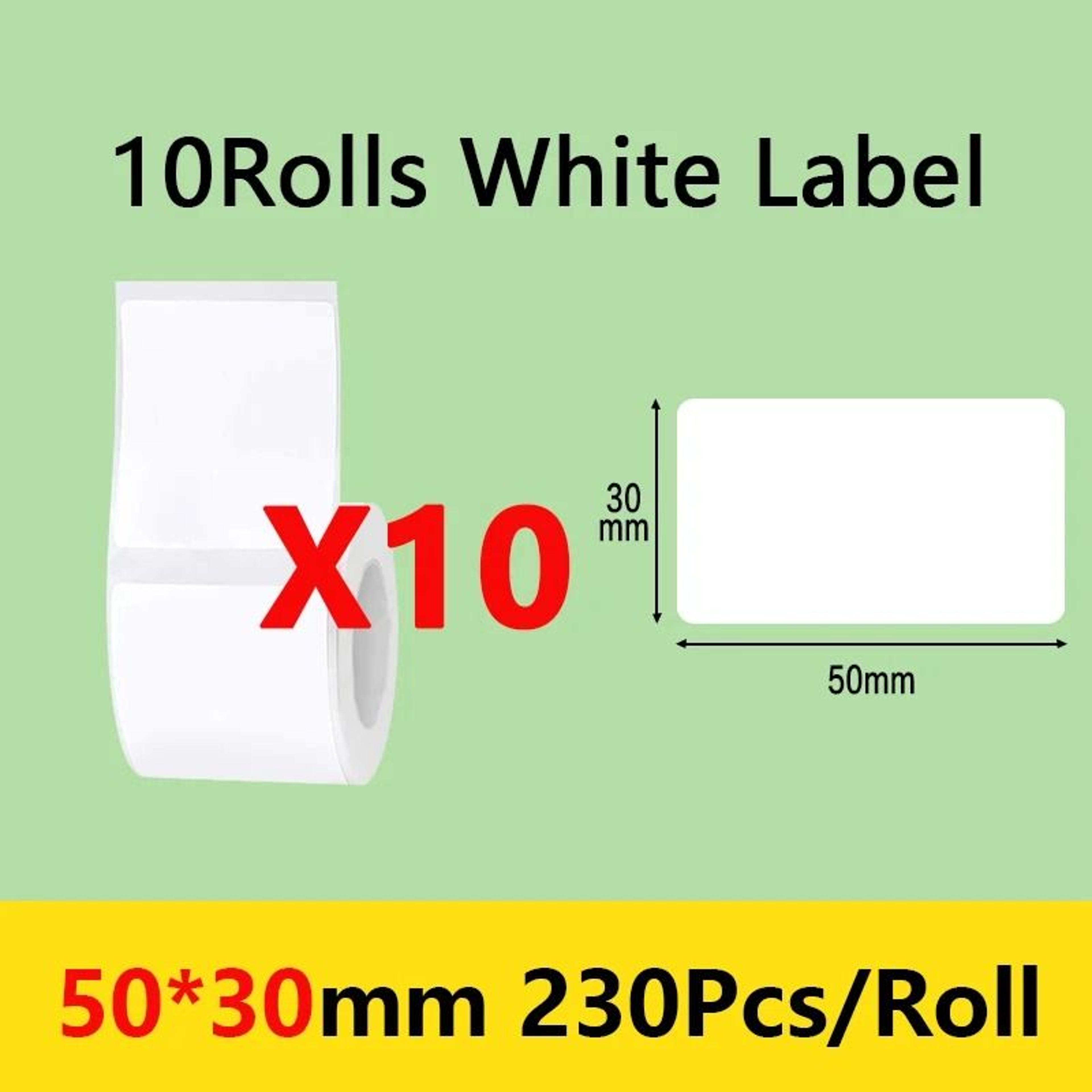 MediumFormat Waterproof Thermal Label Tape Rolls 5