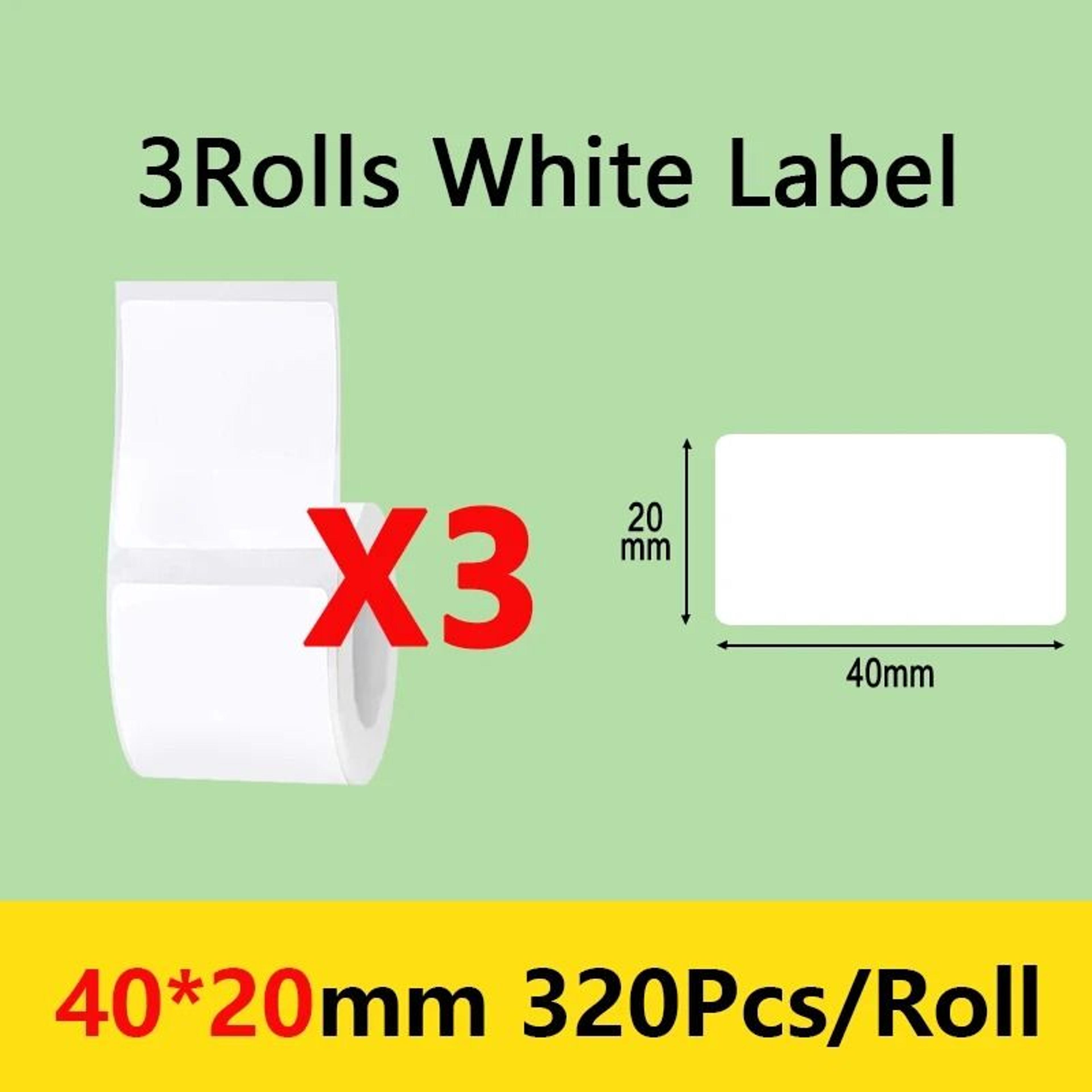 MediumFormat Waterproof Thermal Label Tape Rolls 16