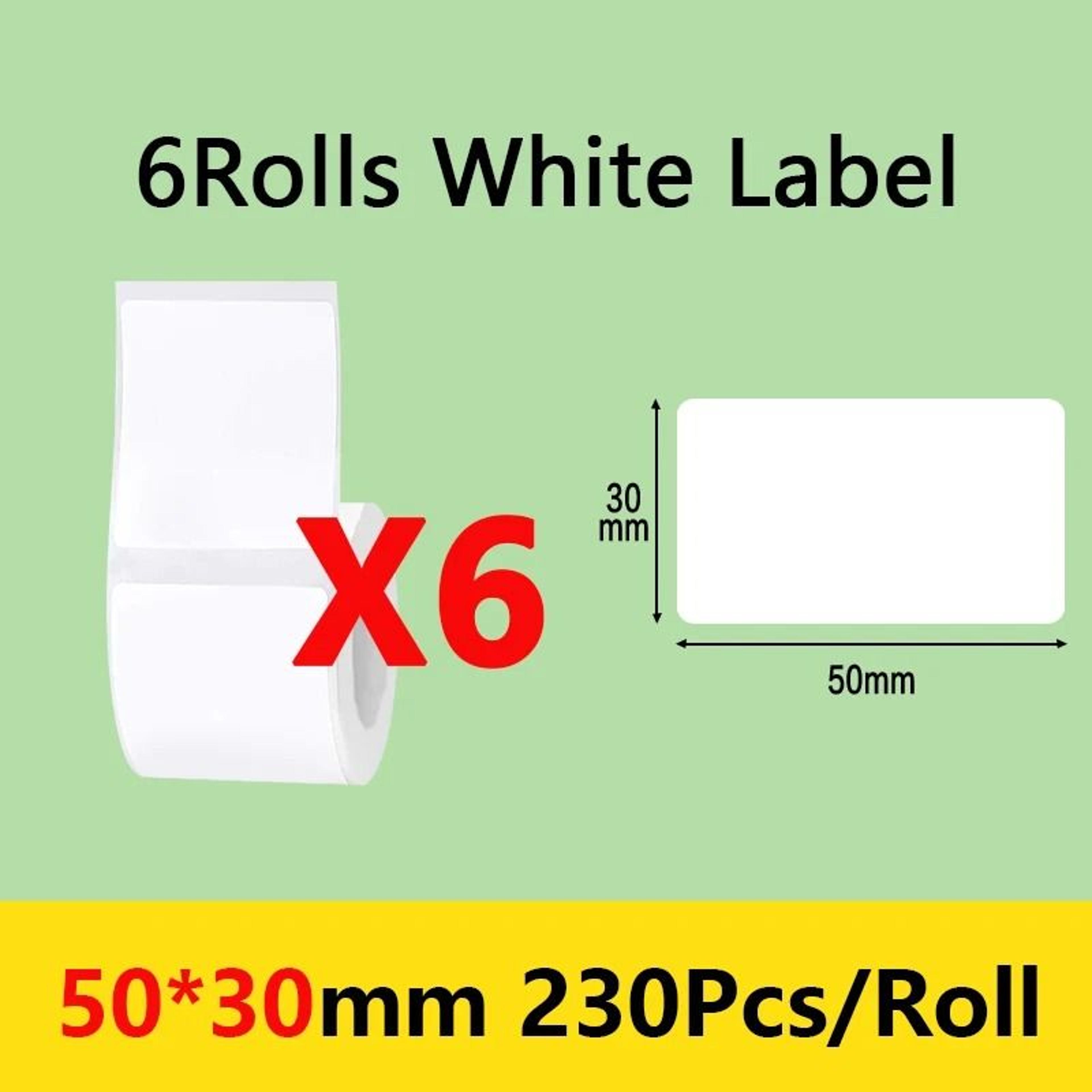 MediumFormat Waterproof Thermal Label Tape Rolls 9