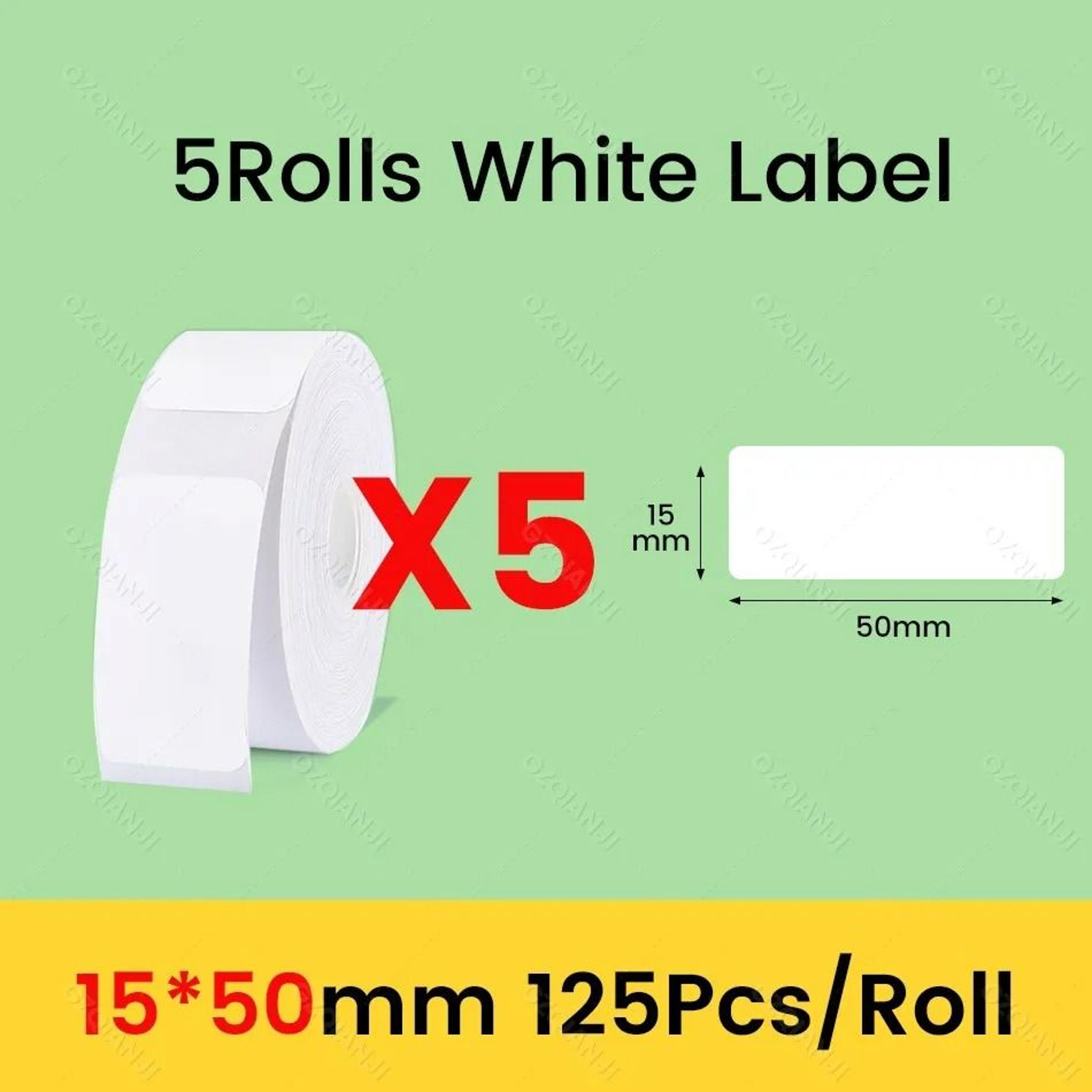 Waterproof Direct Thermal Label Paper Rolls Various Sizes  MultiPacks 11