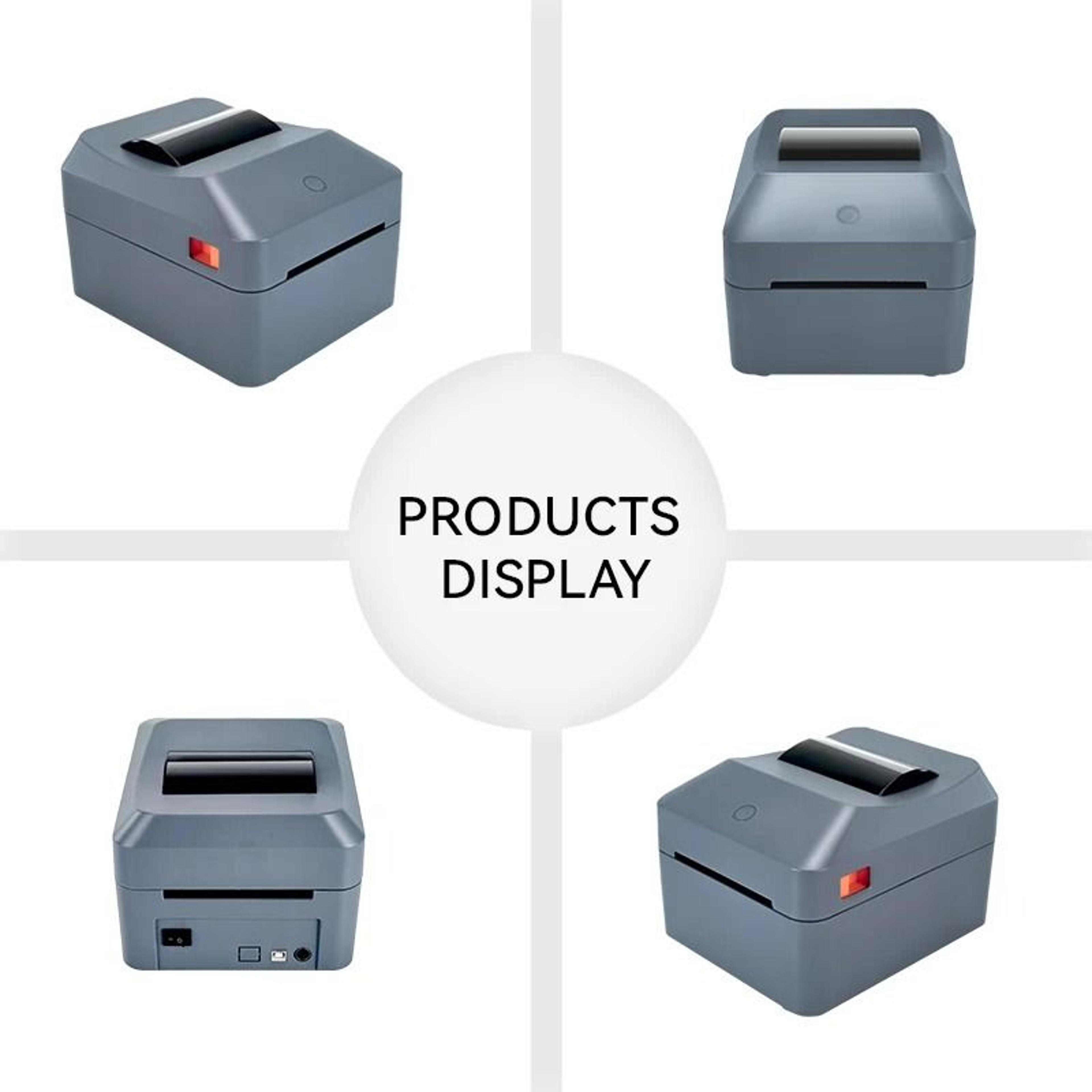 Compact Desktop DualSided Plastic Card Printer 4