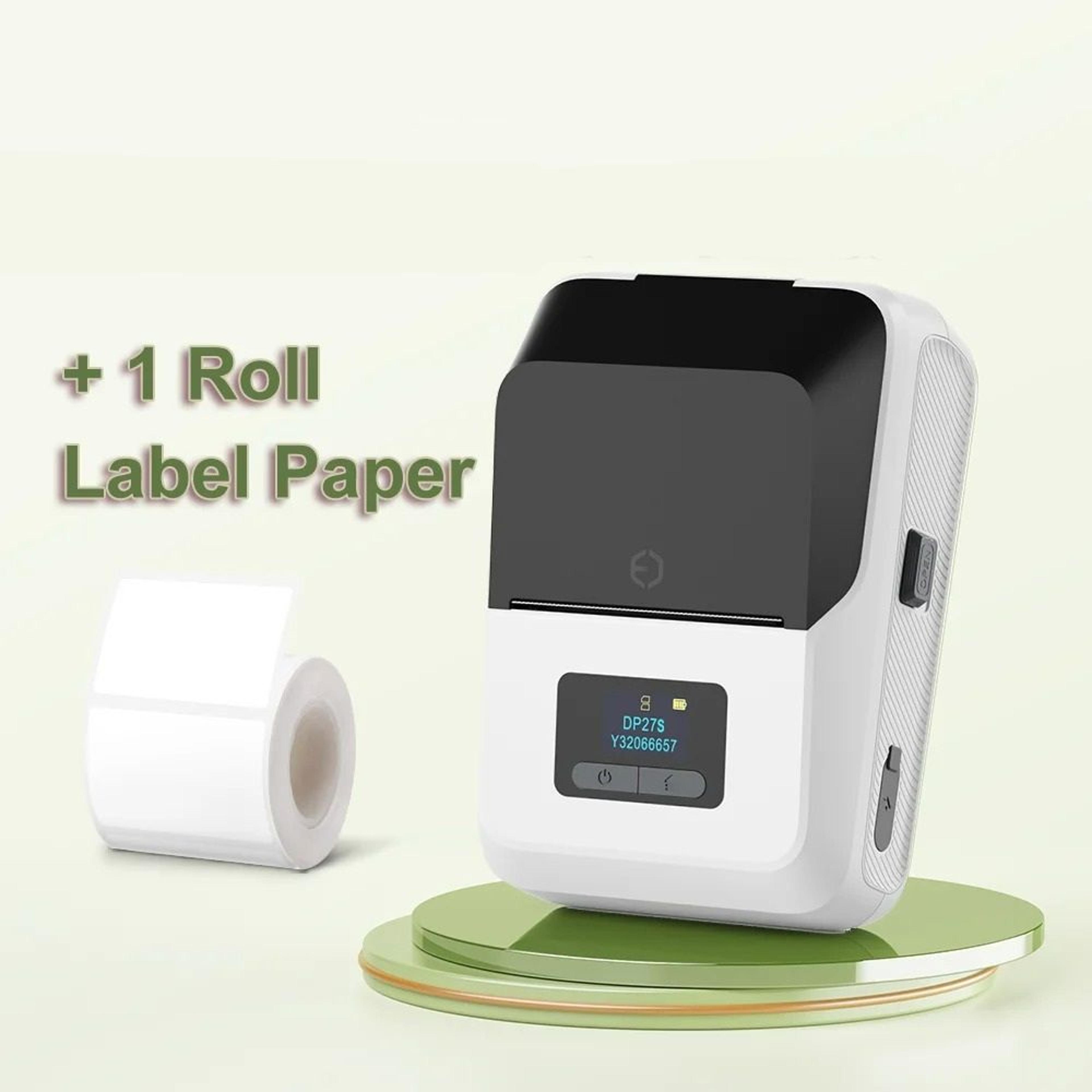 2-inch portable wireless thermal label printer
