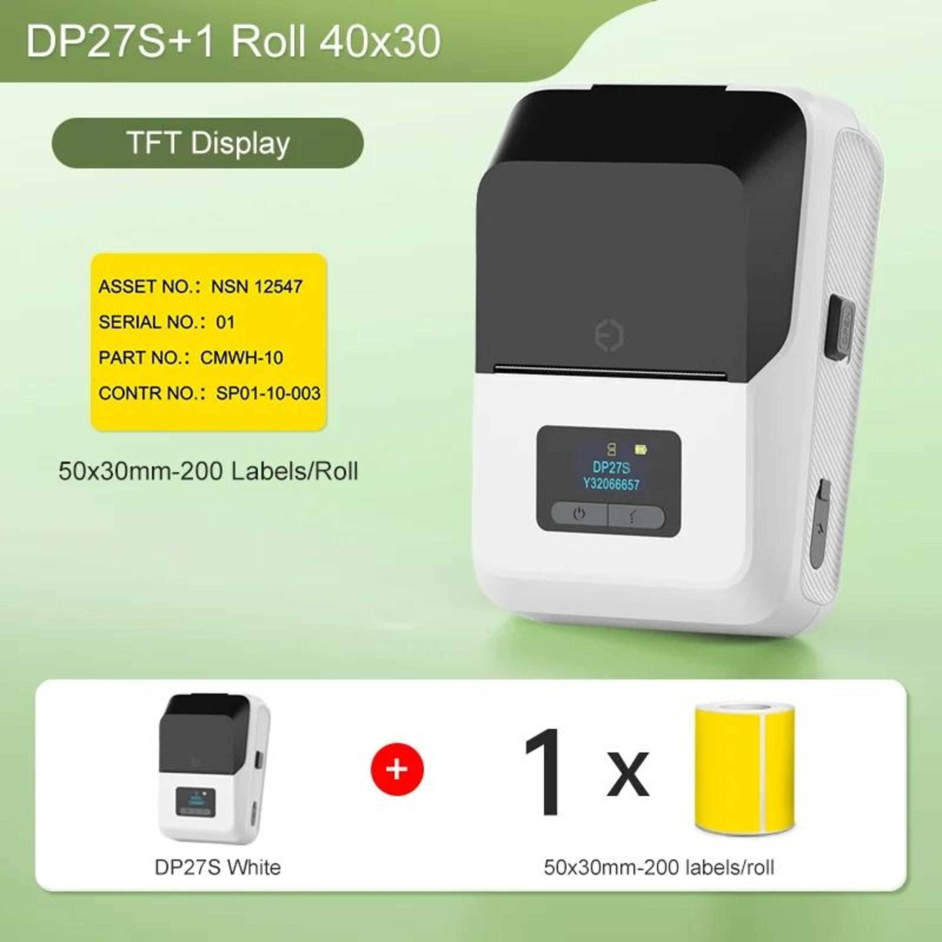 2Inch Portable Wireless Thermal Label Printer 8