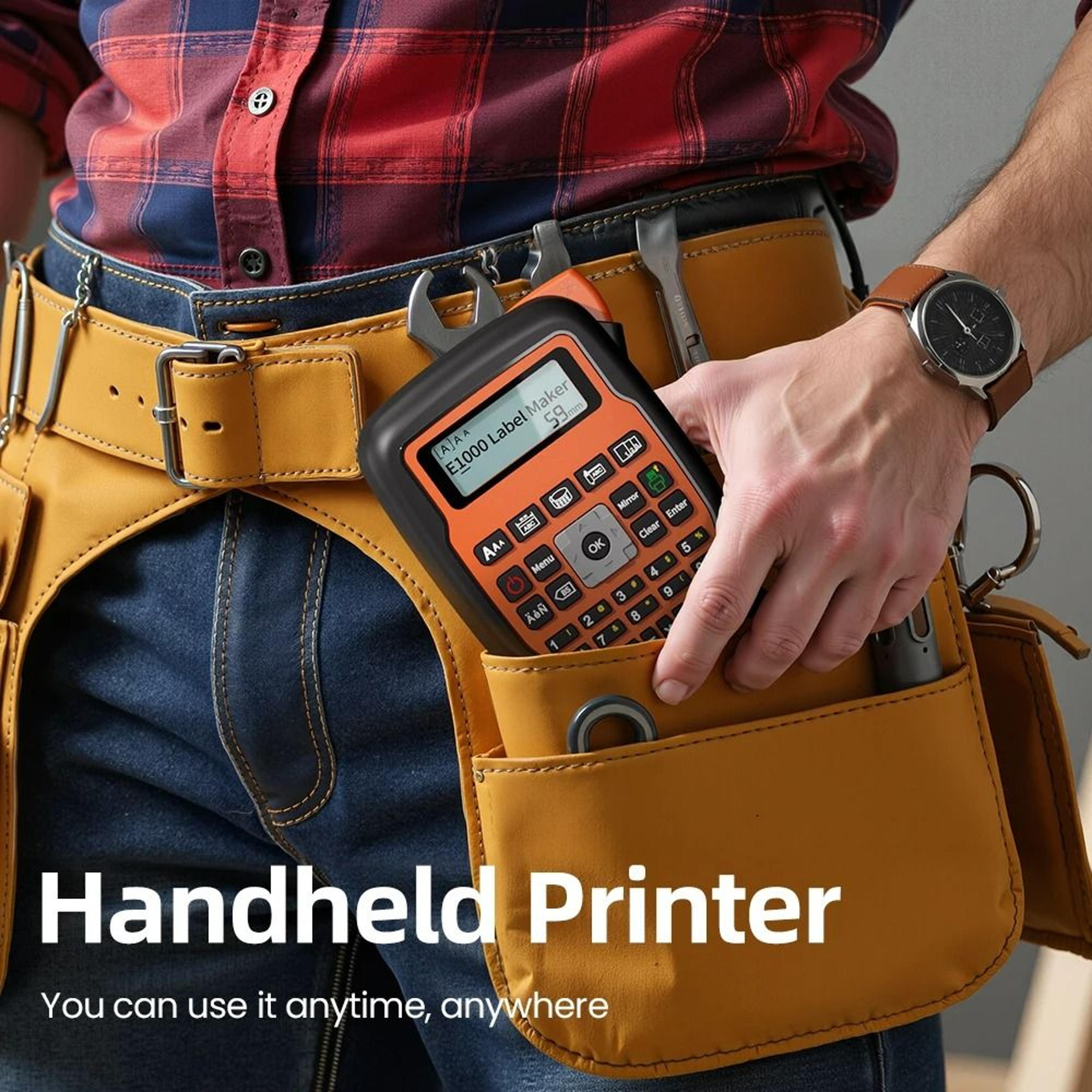 Handheld Industrial Portable Label Printer 5
