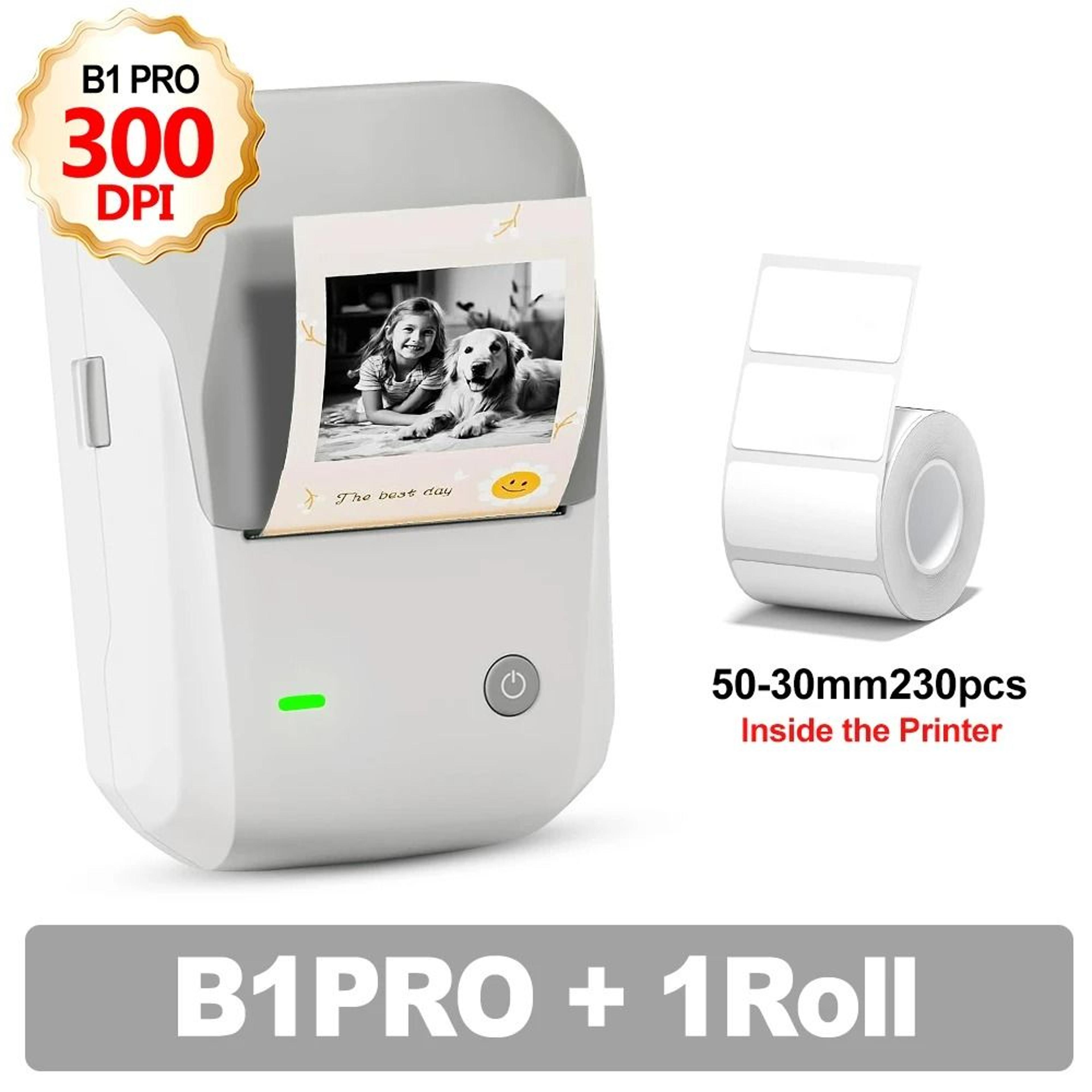 Wireless 2Inch HighDefinition Thermal Label Printer 9