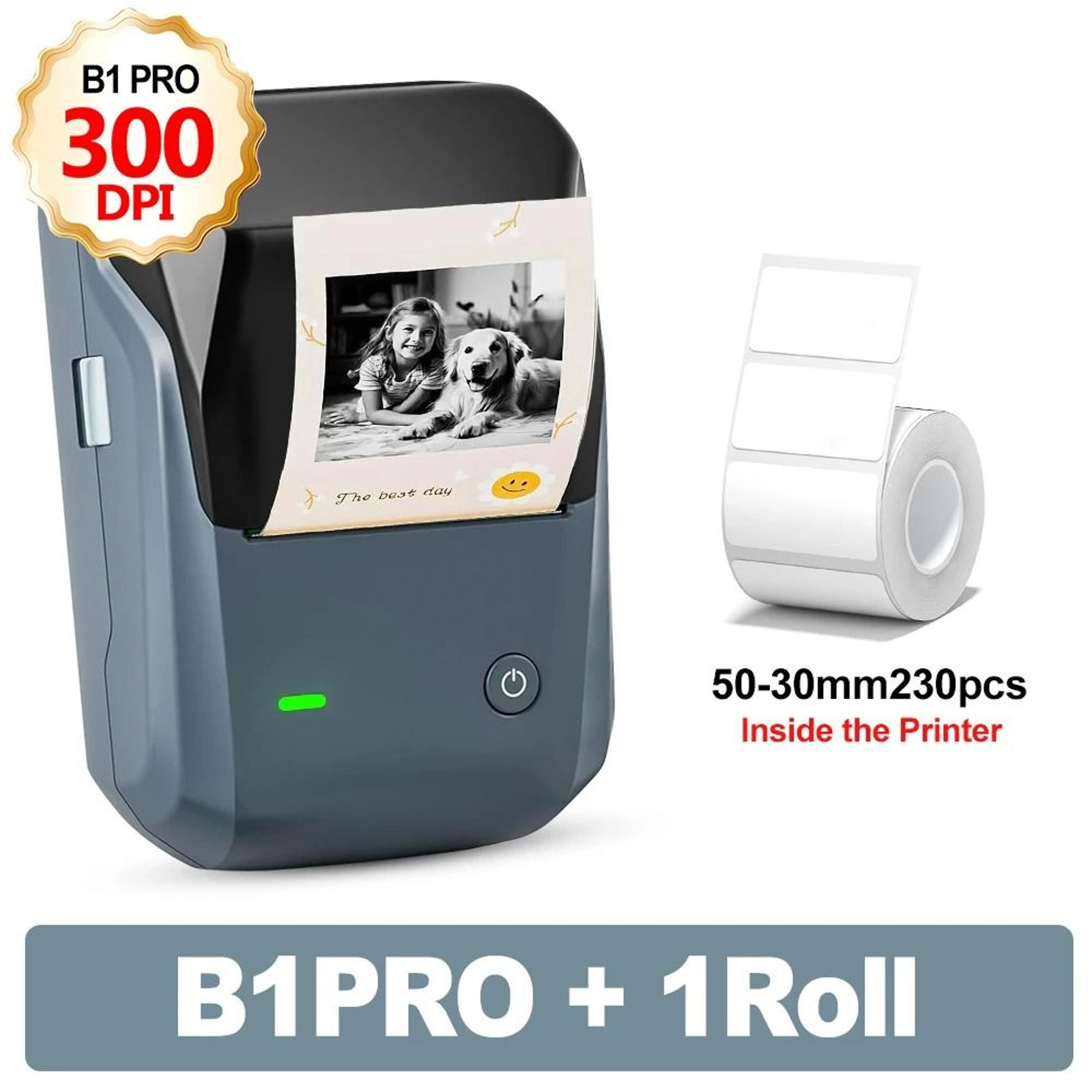 Wireless 2Inch HighDefinition Thermal Label Printer 6