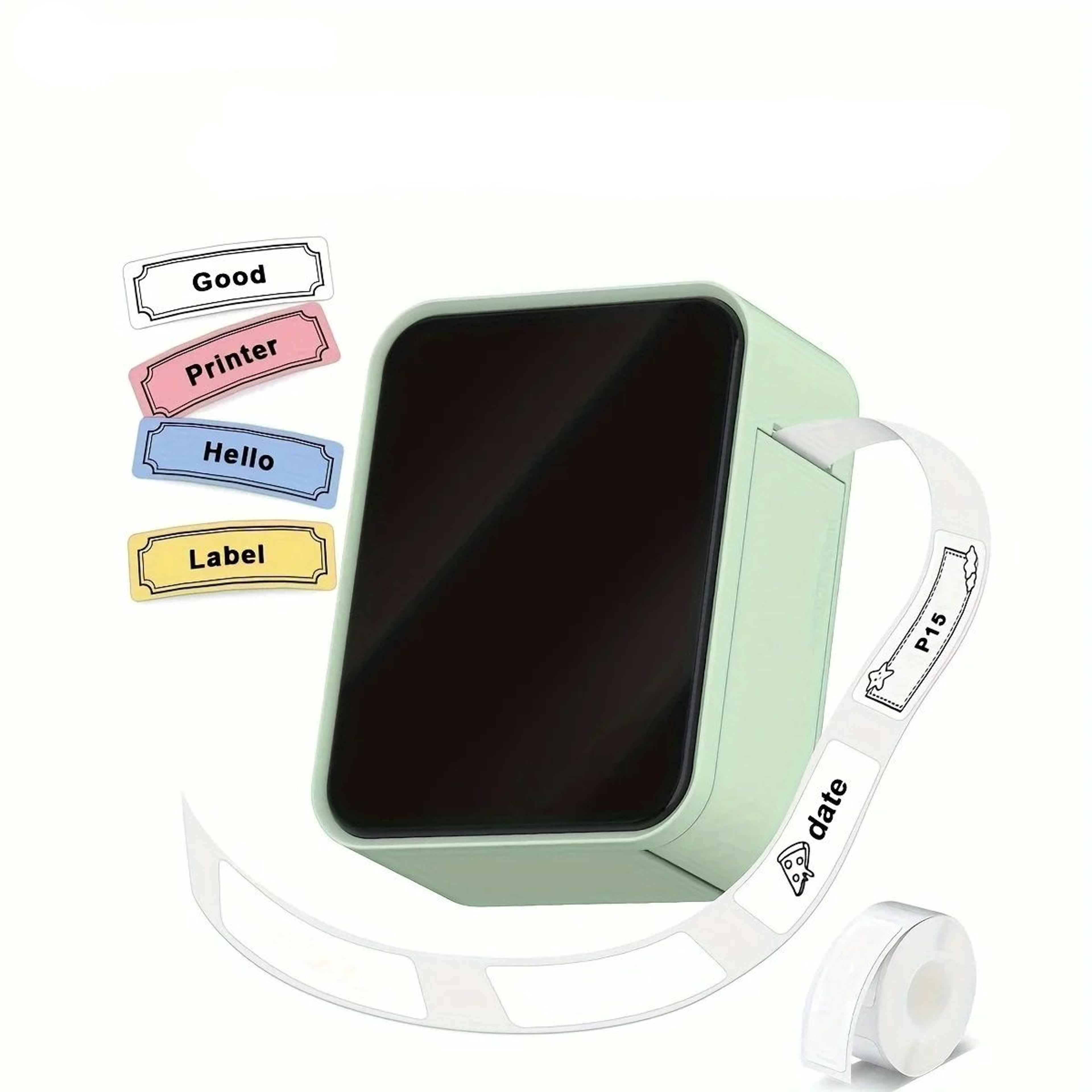 wireless portable mini thermal label tag maker for home & office