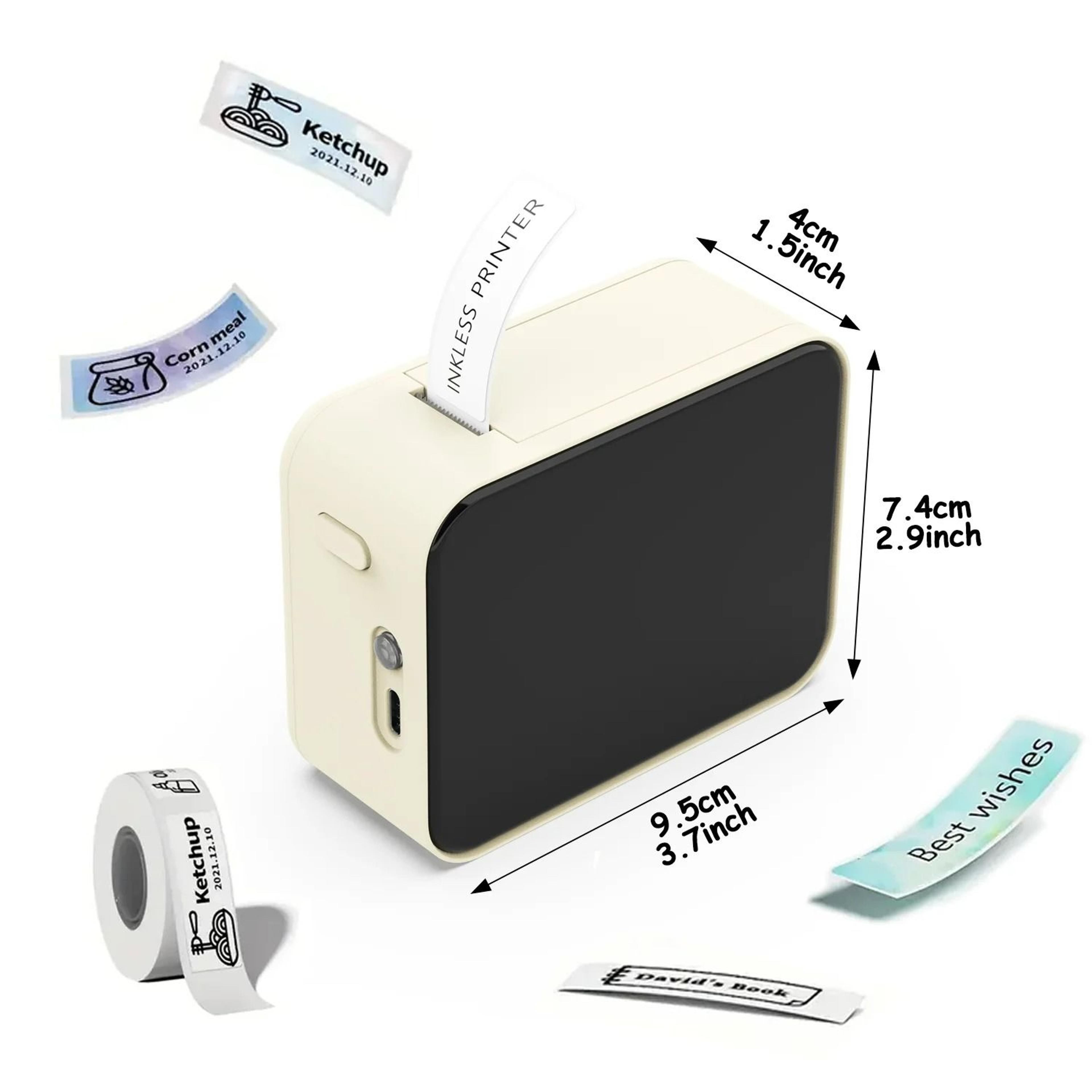 Wireless Portable Mini Thermal Label Tag Maker For Home  Office 4