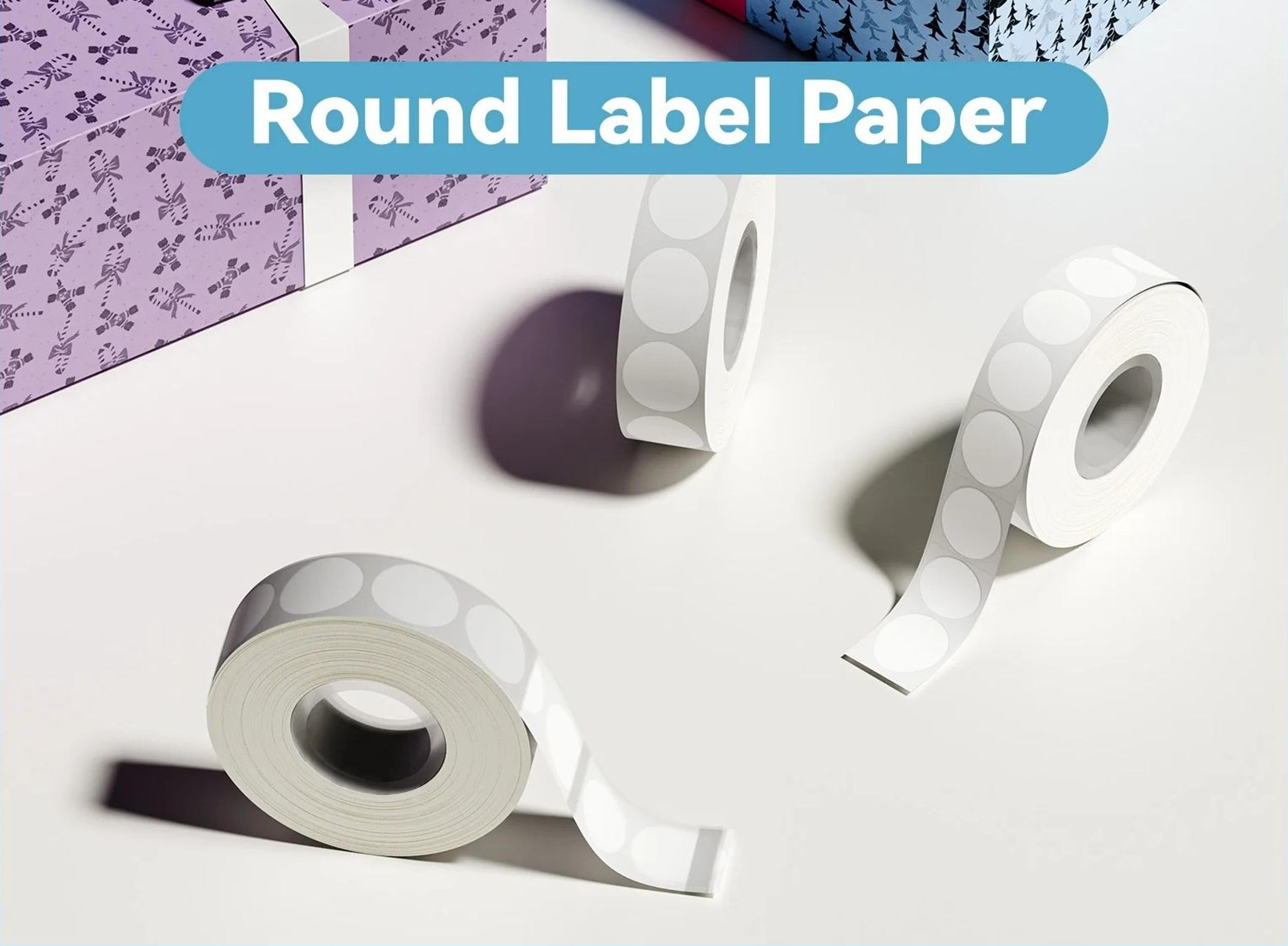 waterproof self-adhesive thermal label rolls (6–15mm)