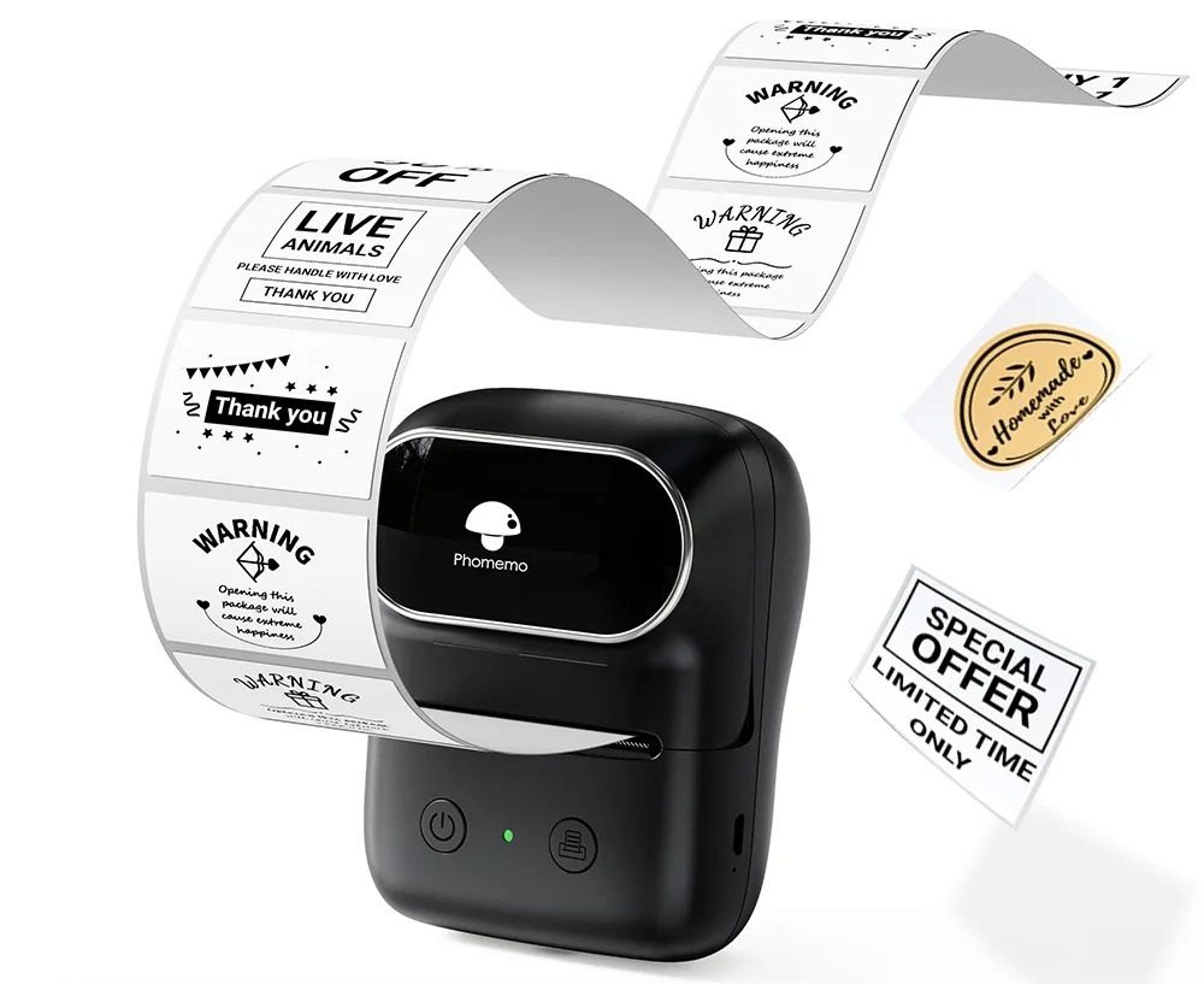 2-inch wireless bluetooth thermal label & barcode printer