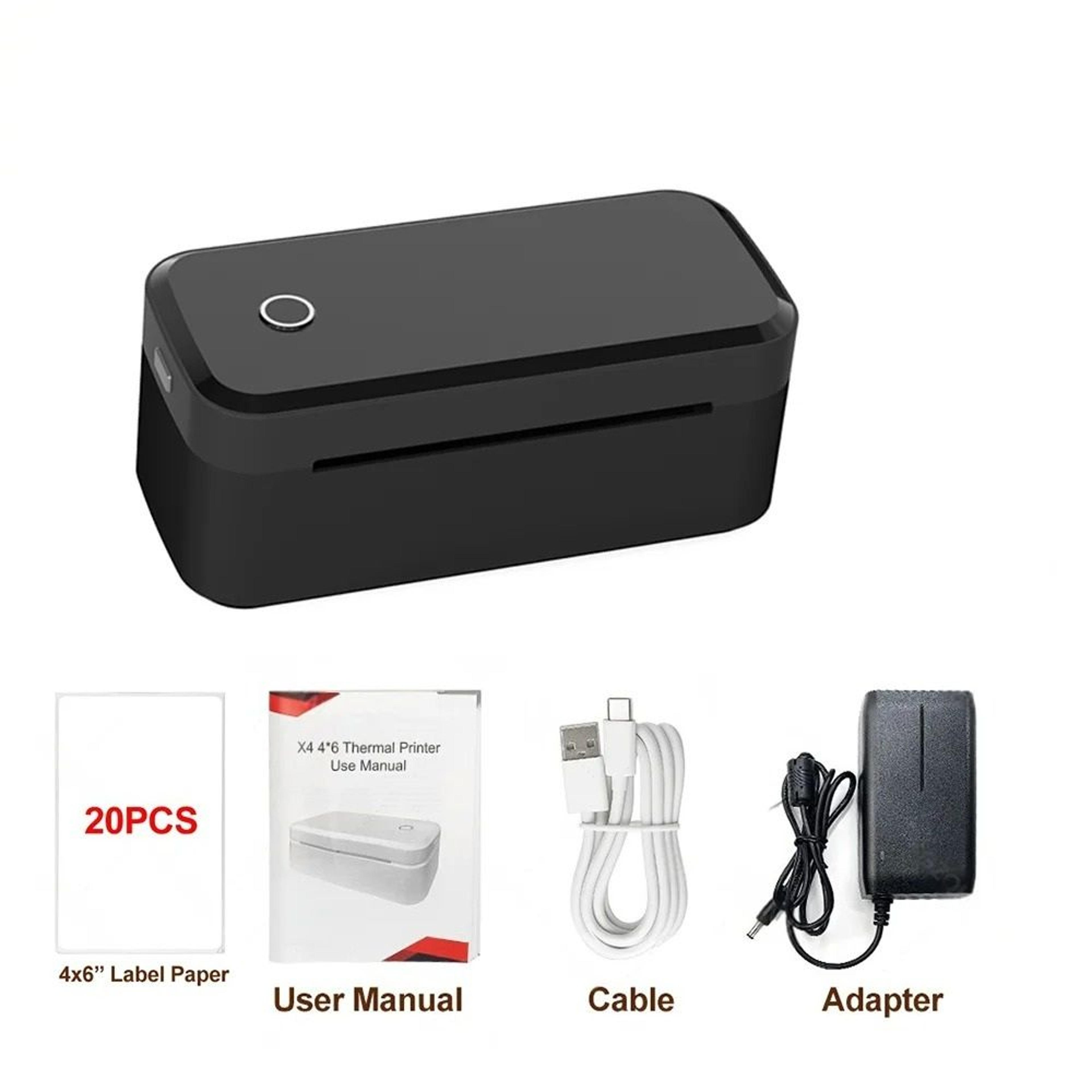 Wireless 4x6 Desktop Thermal Shipping Label Printer For Packages 6