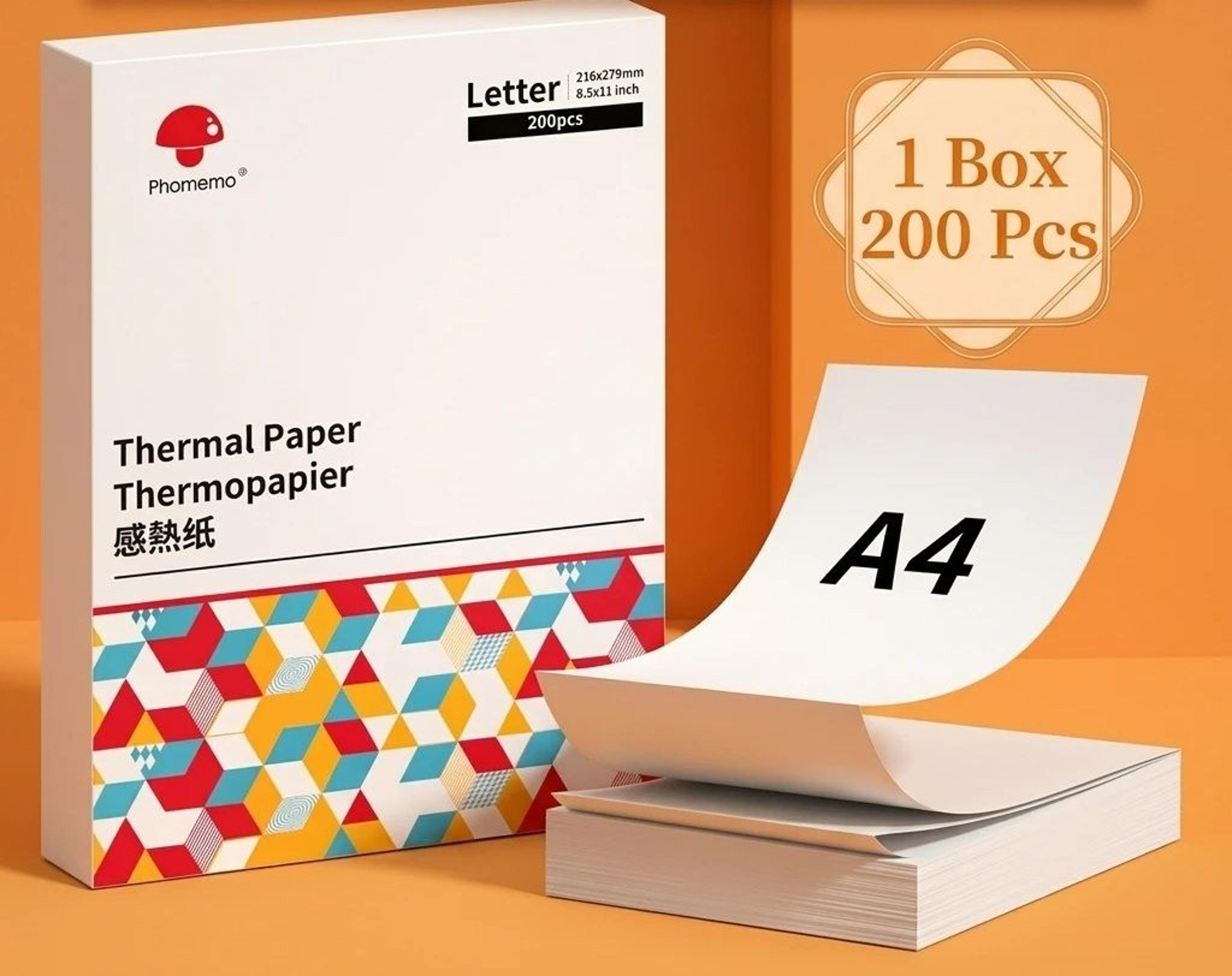 a4 thermal paper rolls & fanfold paper for portable thermal printers