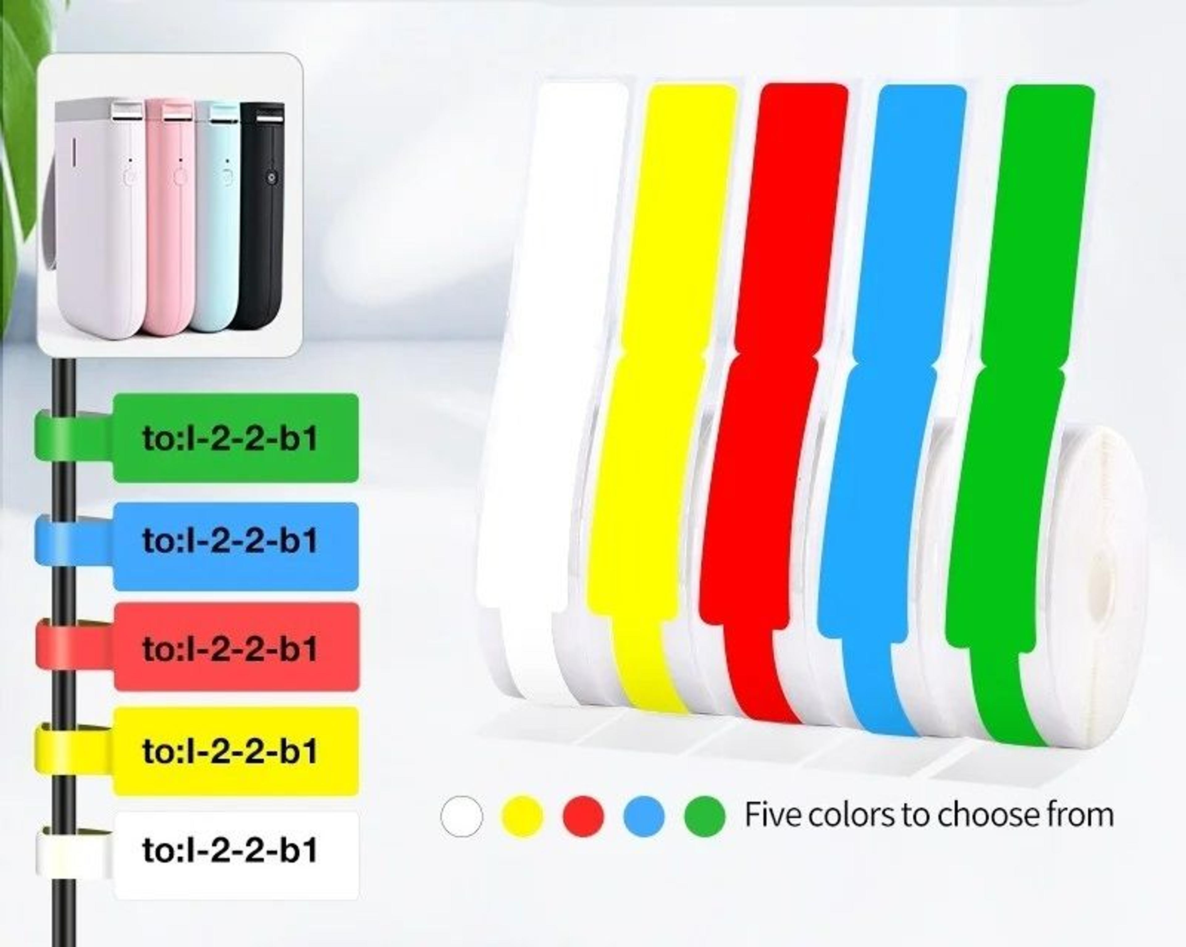 wireless cable & wire thermal label printer