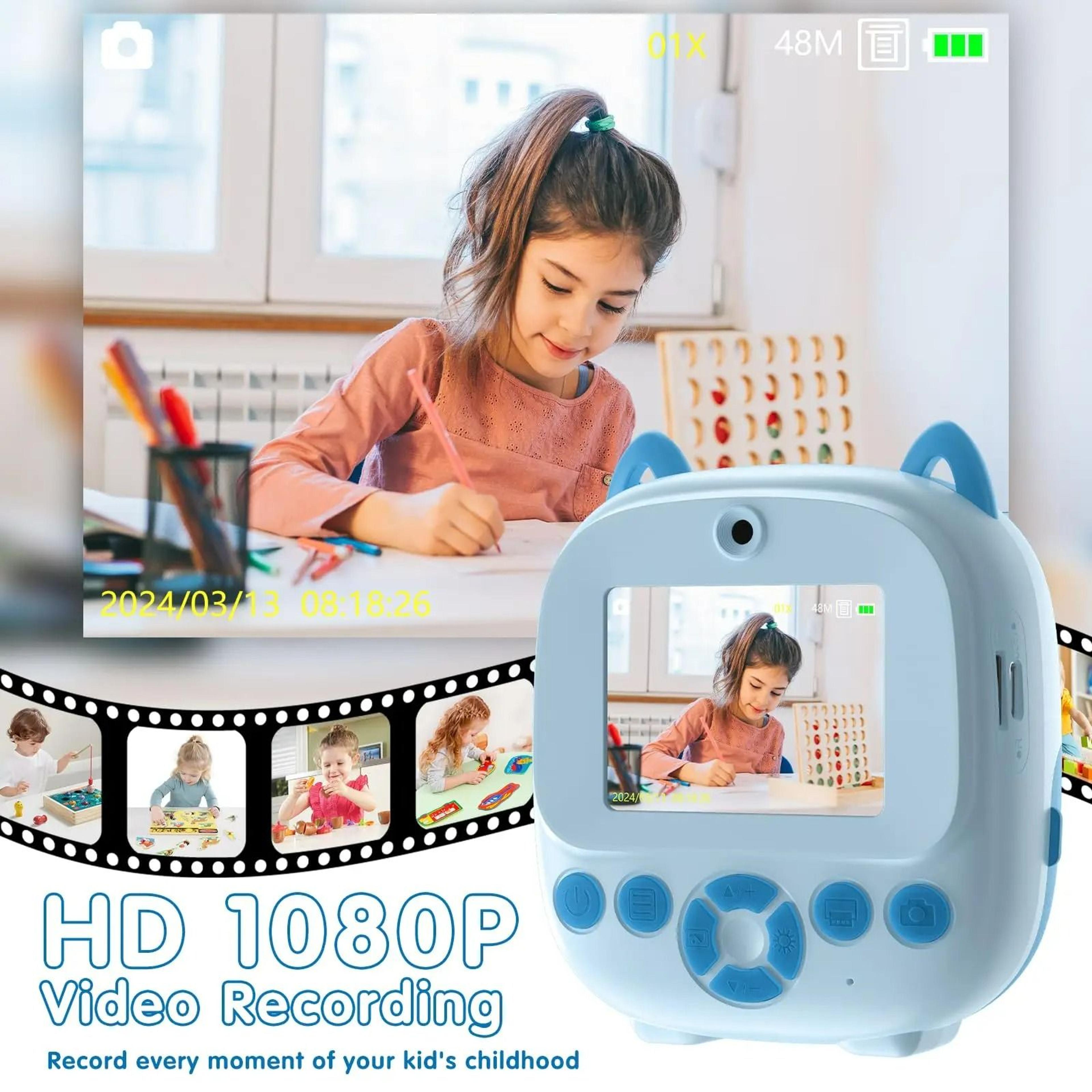 Kids Instant Print Camera With Thermal Printer 3