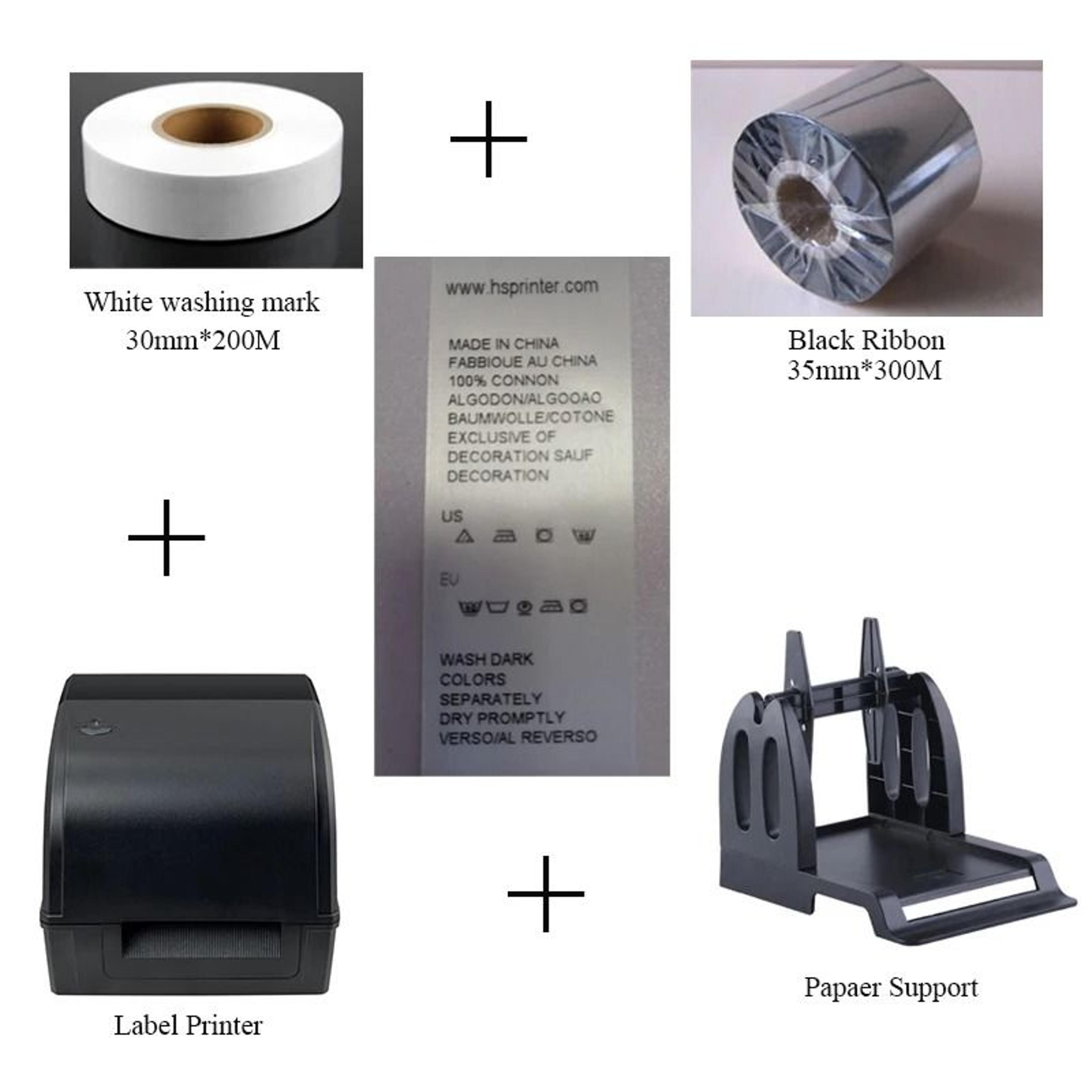 4 In Desktop Thermal Transfer Label Printer 4