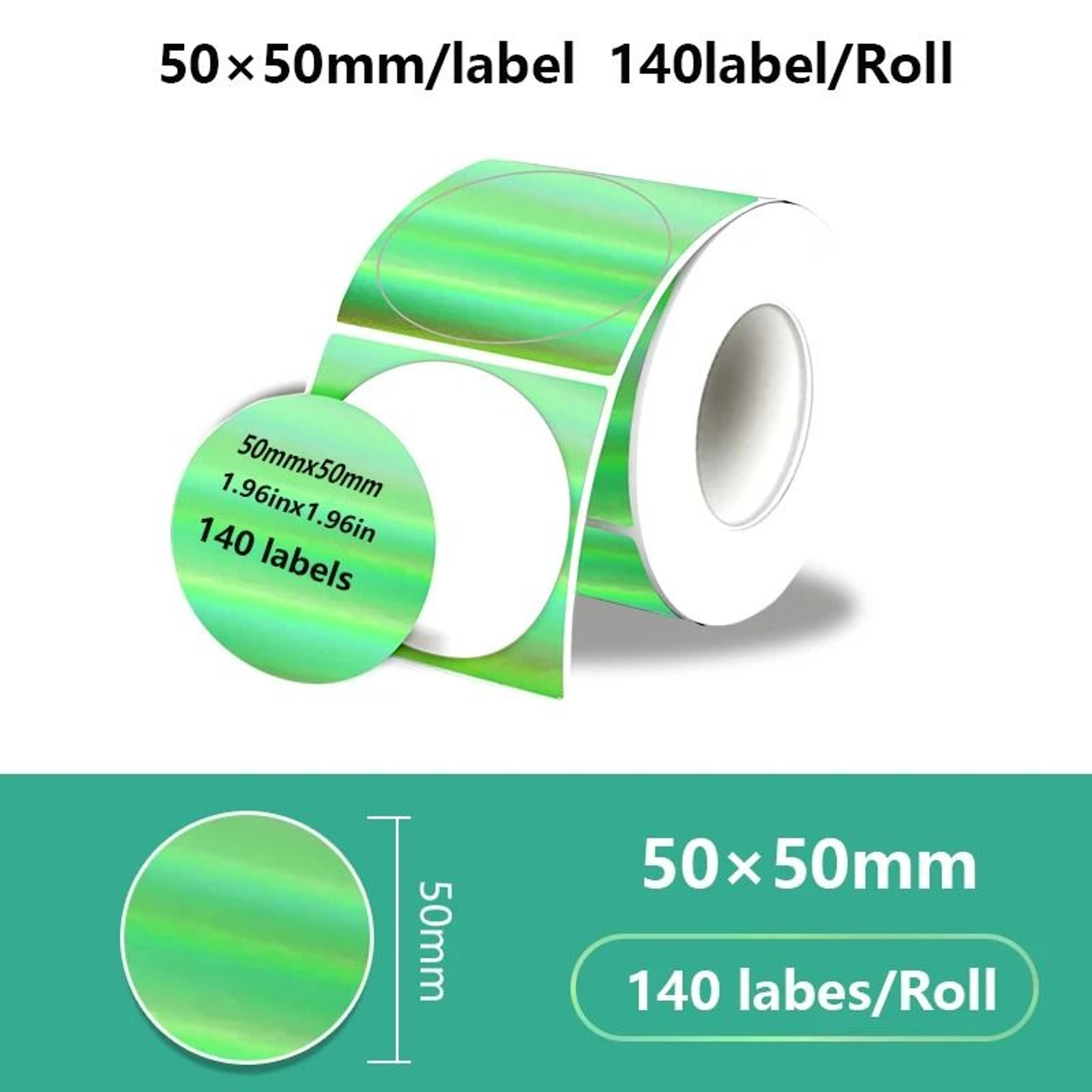 Laser Holographic Transparent Thermal Adhesive Label Rolls 19