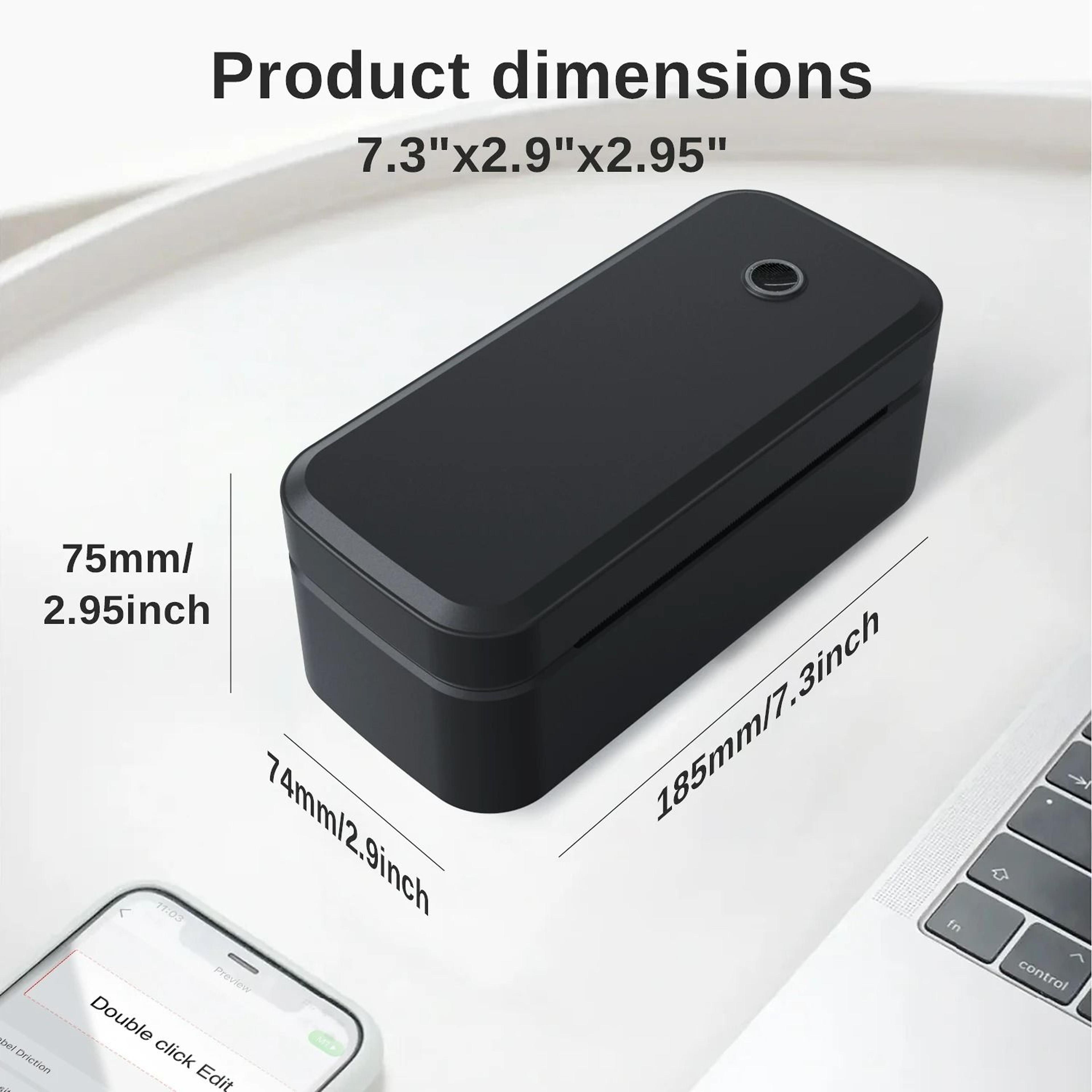4 In Wireless Bluetooth Desktop Thermal Shipping Label Printer 2