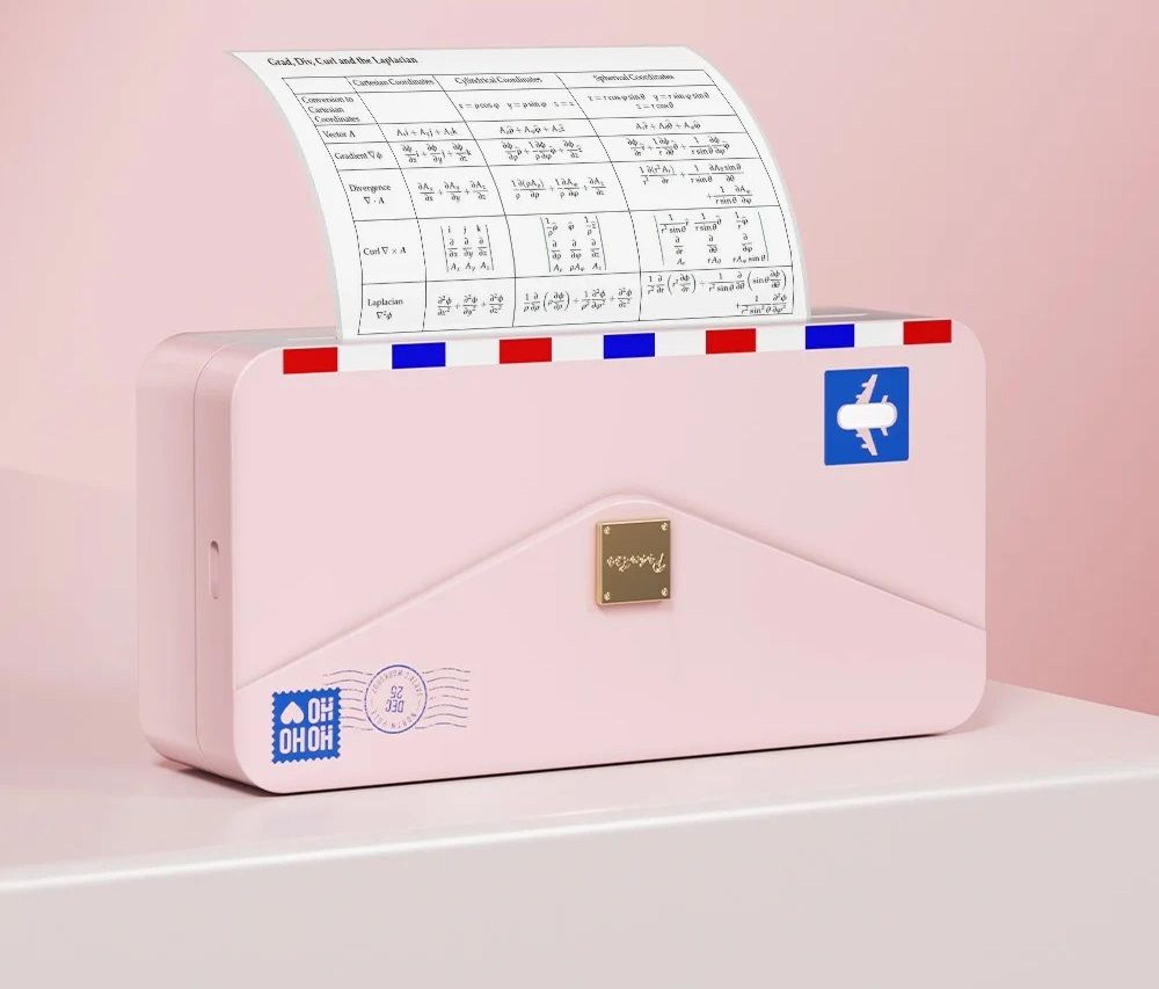 300 DPI HD Portable Wireless Thermal Photo  Wide Label Printer 6