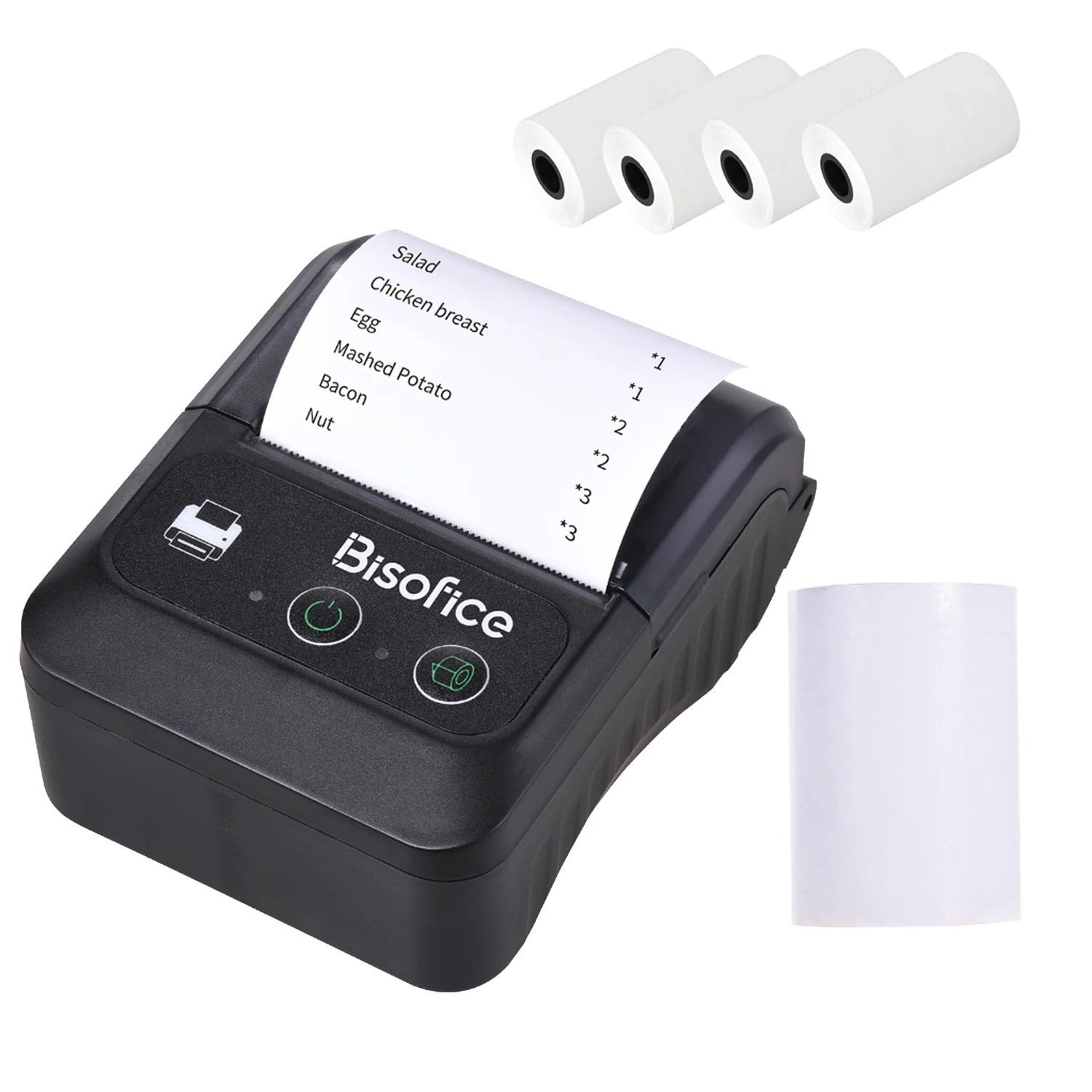 portable 58mm wireless thermal receipt & label printer