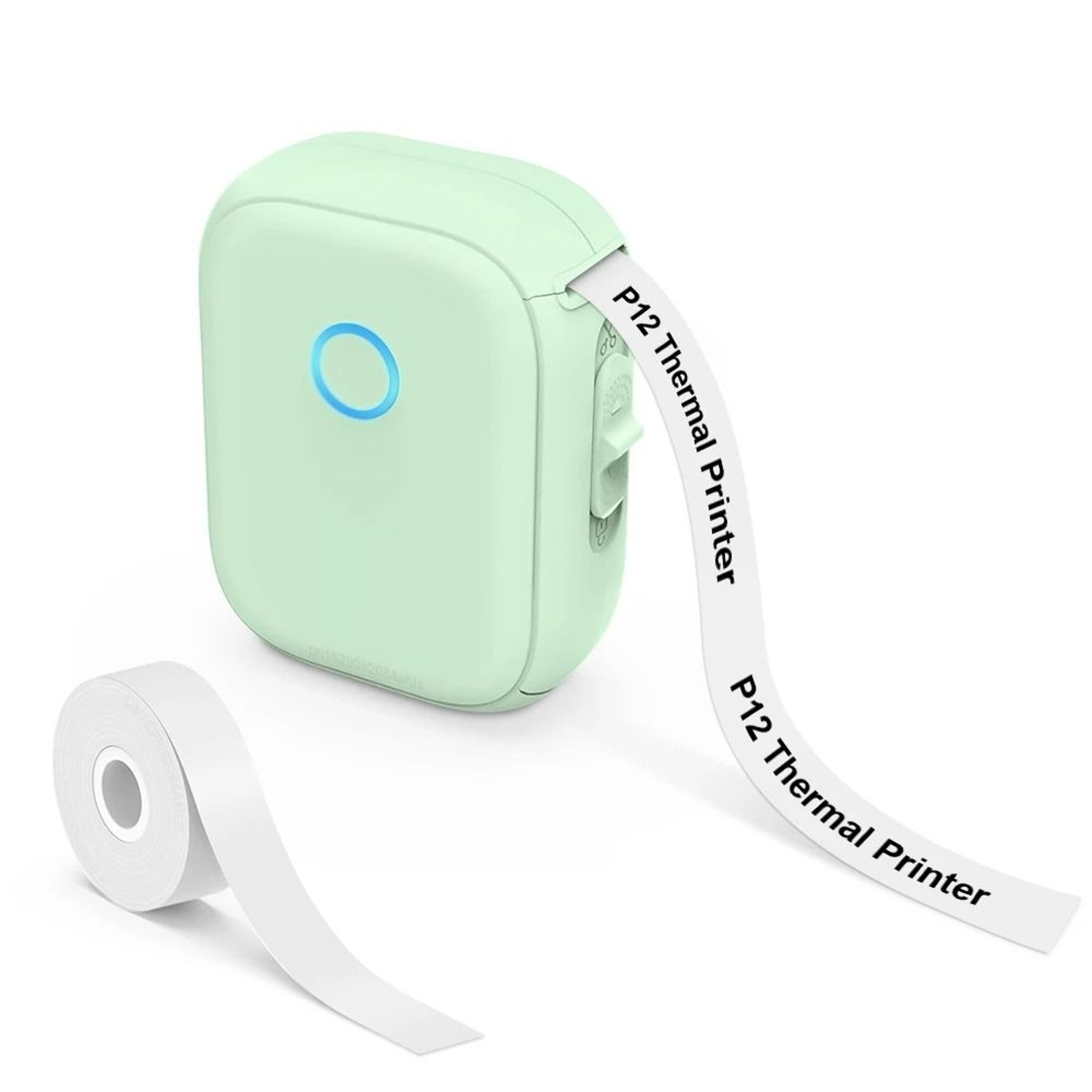 Portable Wireless Thermal Label Maker  Storage Case Set 7