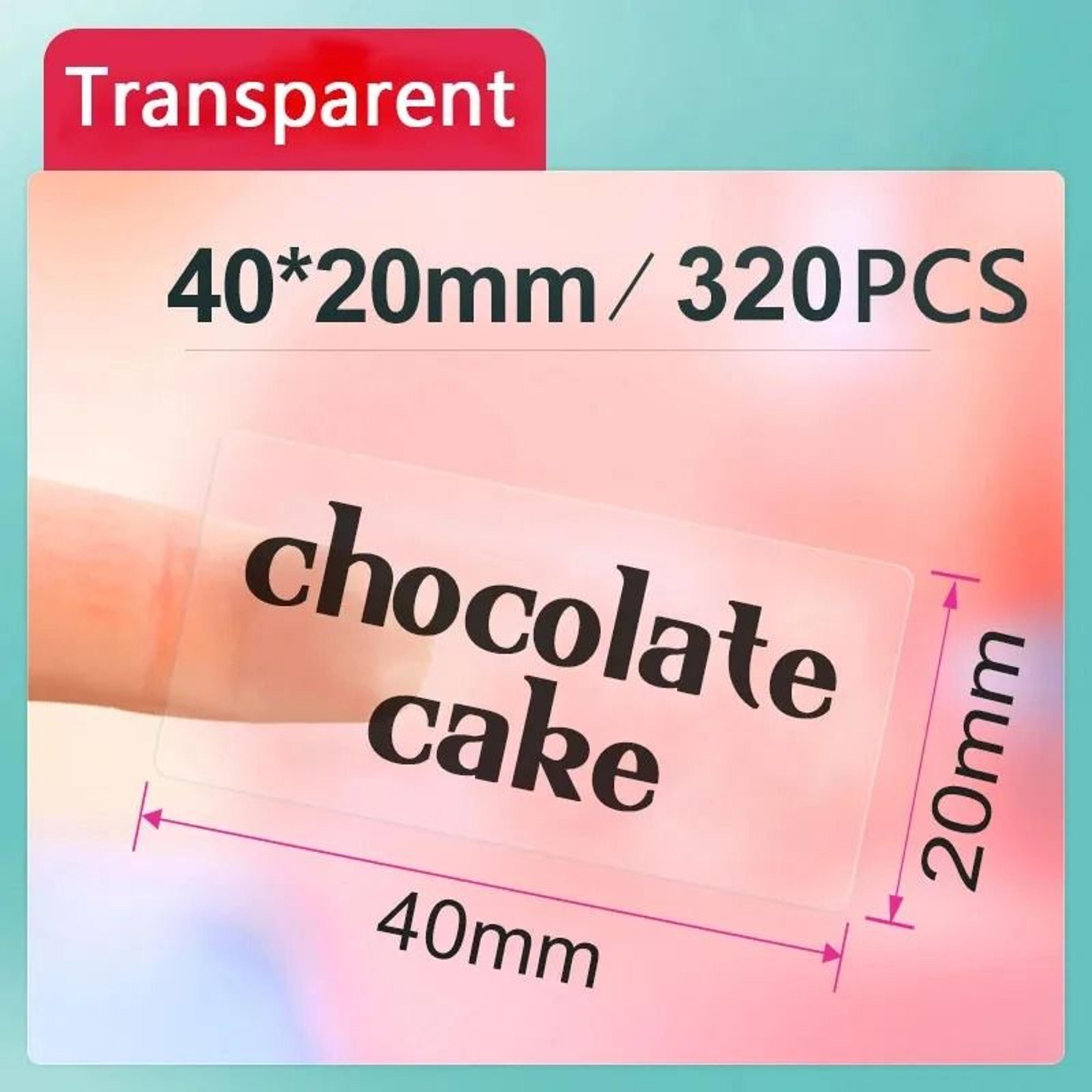 Waterproof Direct Thermal Transparent Label Paper Rolls 7