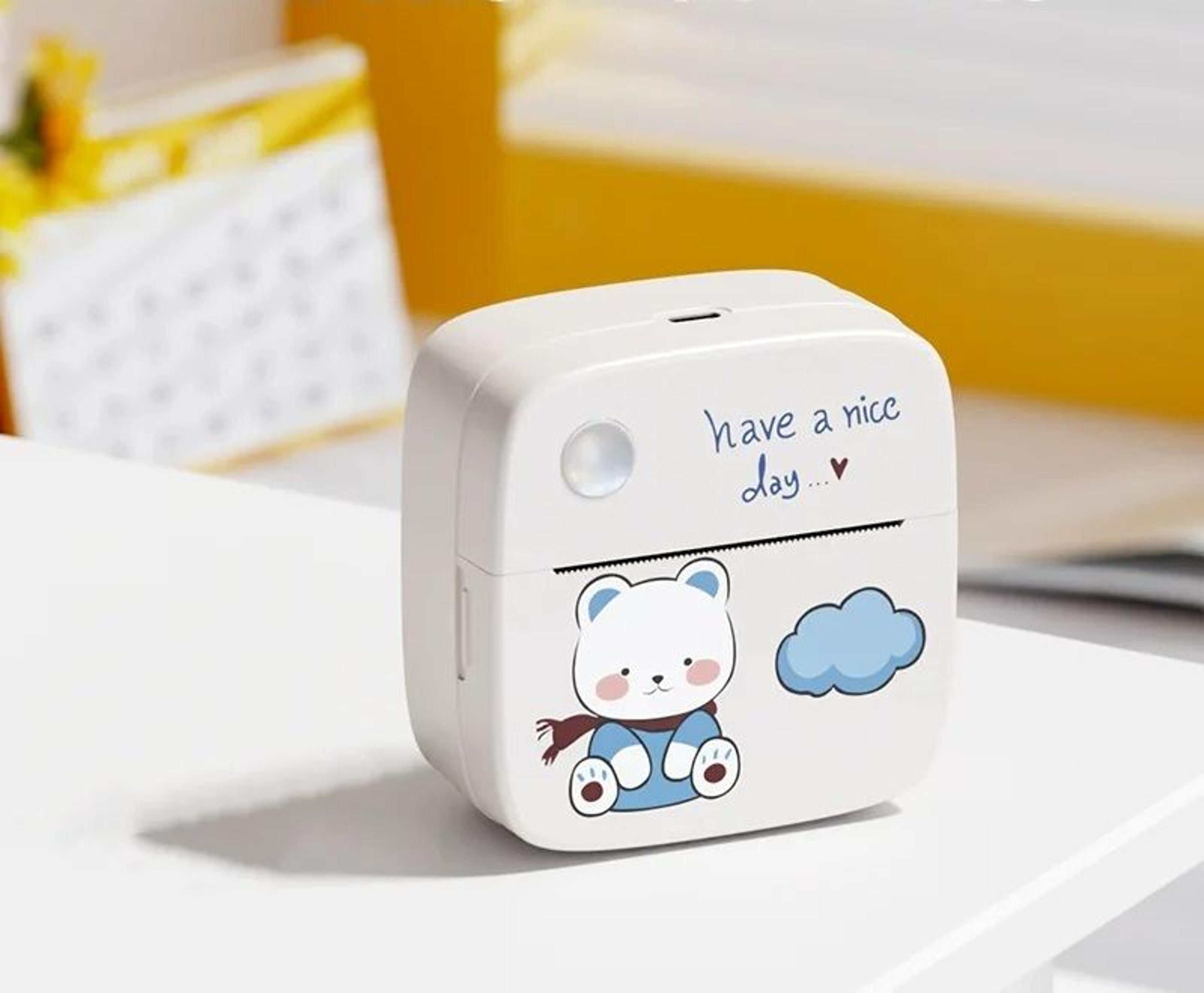 portable mini wireless pocket thermal printer set