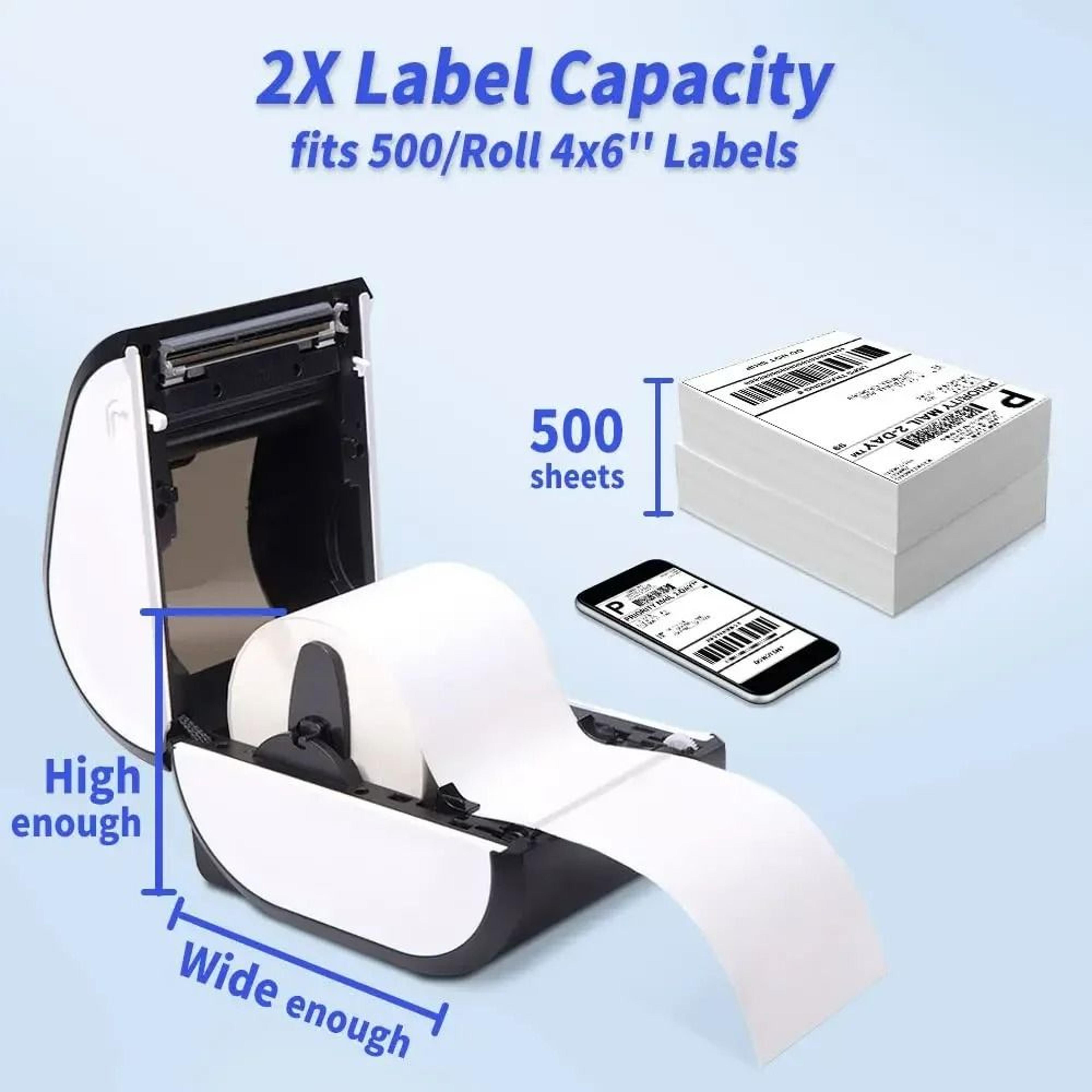 Wireless 4x6 Thermal Shipping Label Printer For Small Business 2