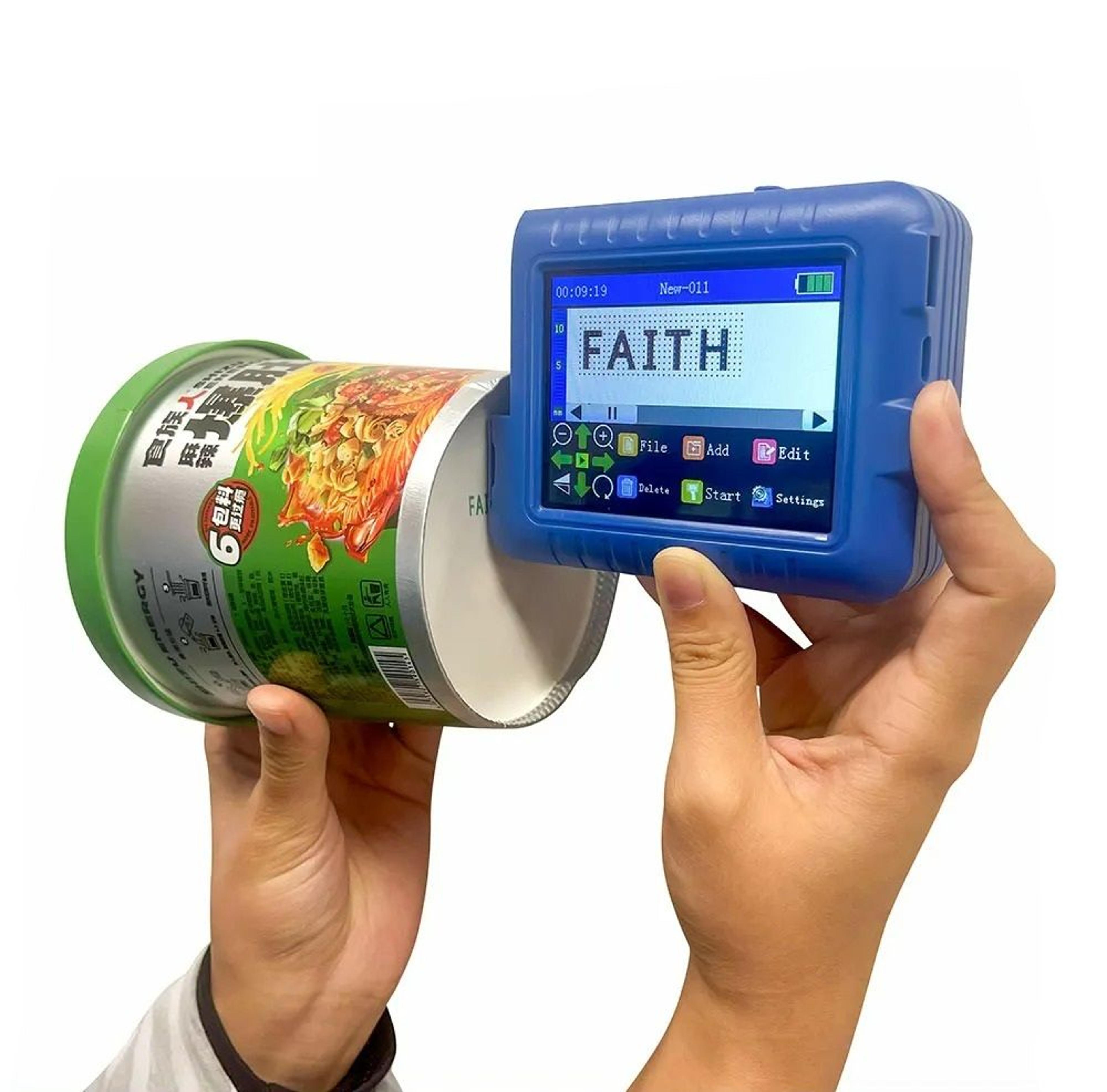 handheld thermal inkjet printer & coding machine set