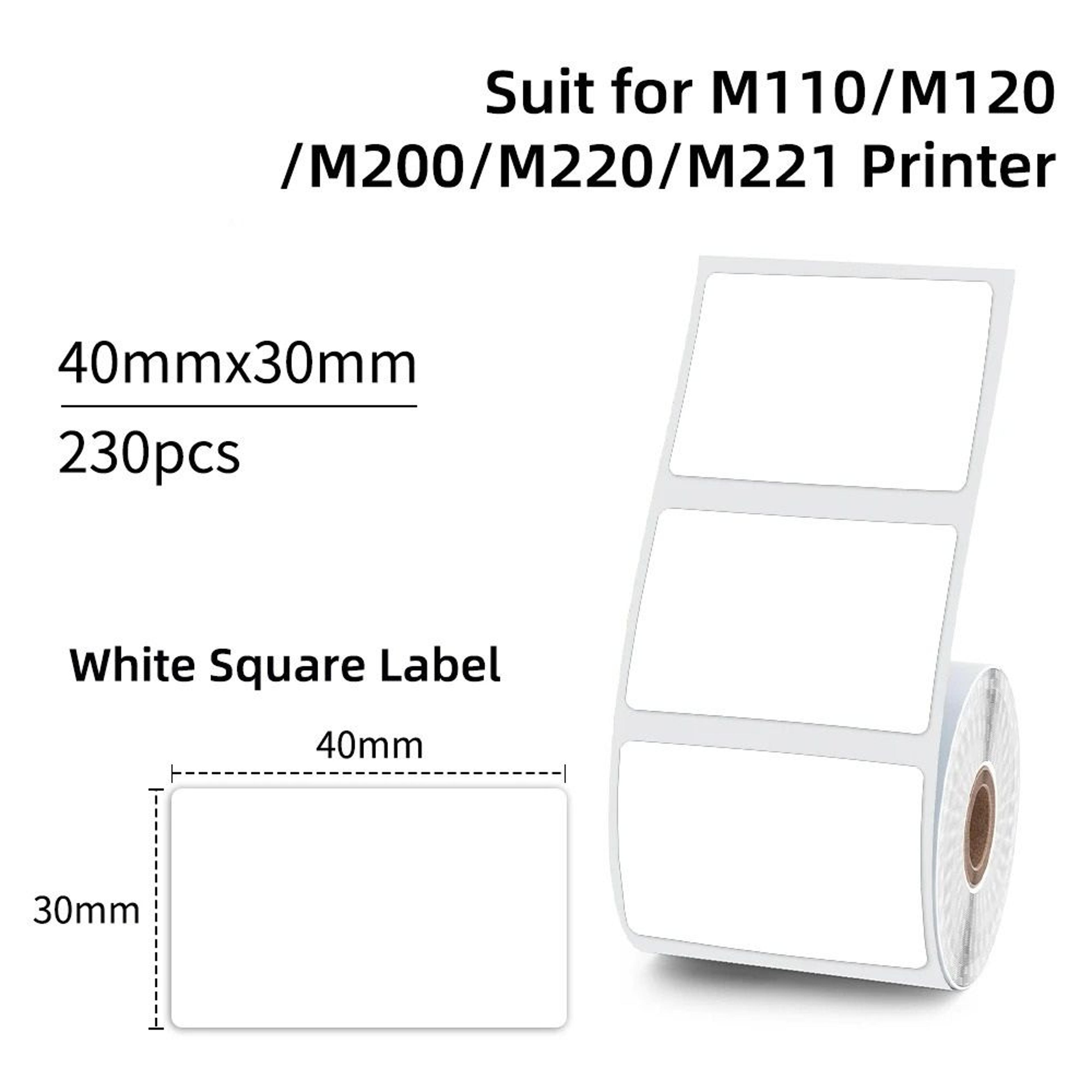 Portable Wireless Bluetooth Thermal Label Printer Set 12