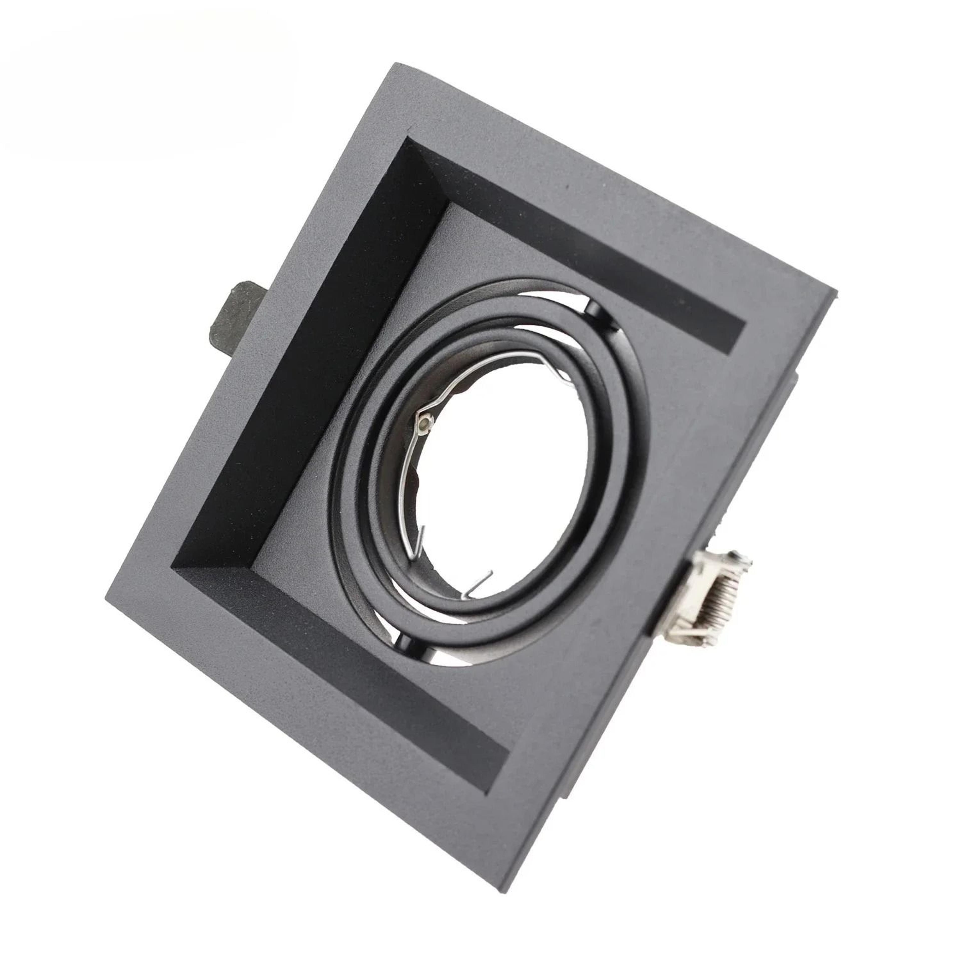 Square Recessed Adjustable Spotlight Holder Fixture 7