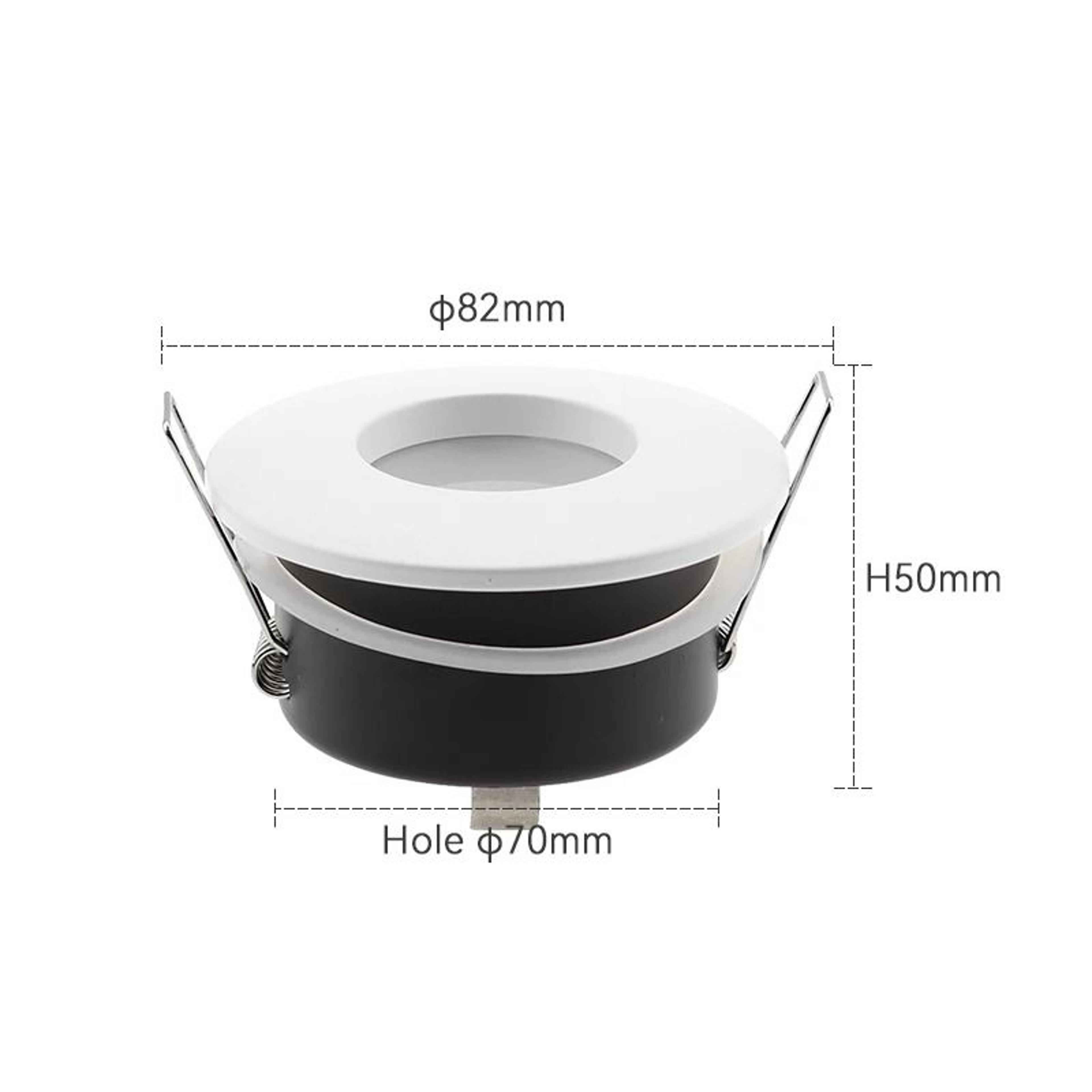 IP65 Waterproof LED Recessed Downlight Spotlight Fixture 7
