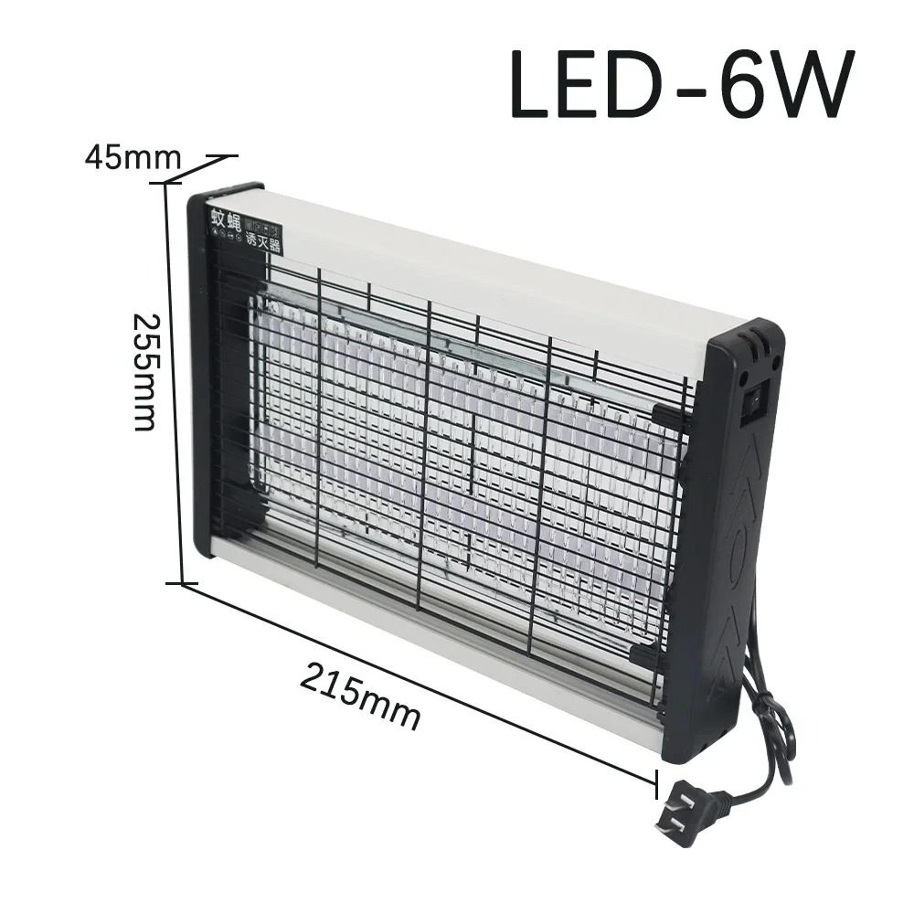 Rechargeable WallMounted UV Electric Mosquito Killer Lamp 2W  4W  6W 7