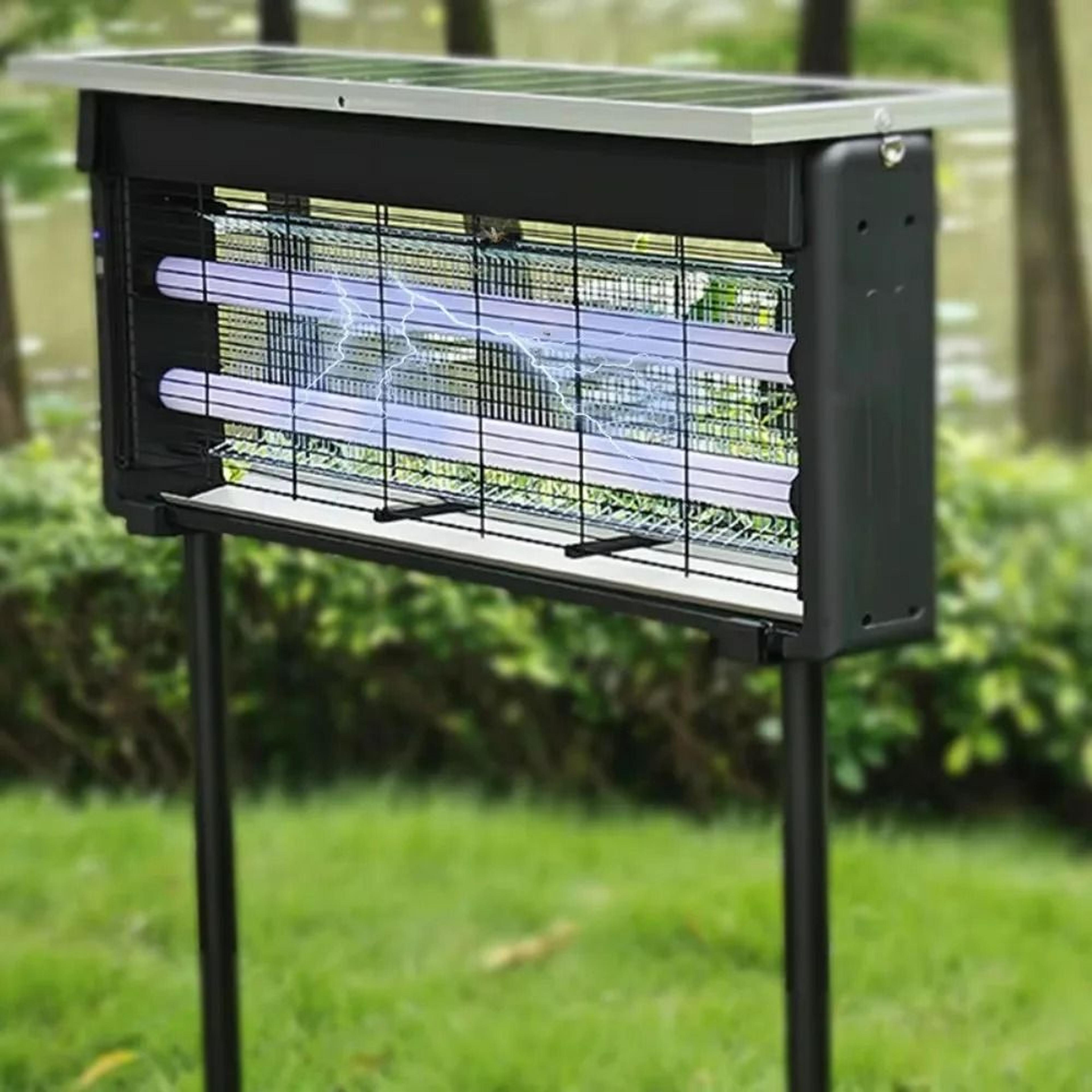 solar waterproof mosquito killer lamp (ip65 outdoor light)