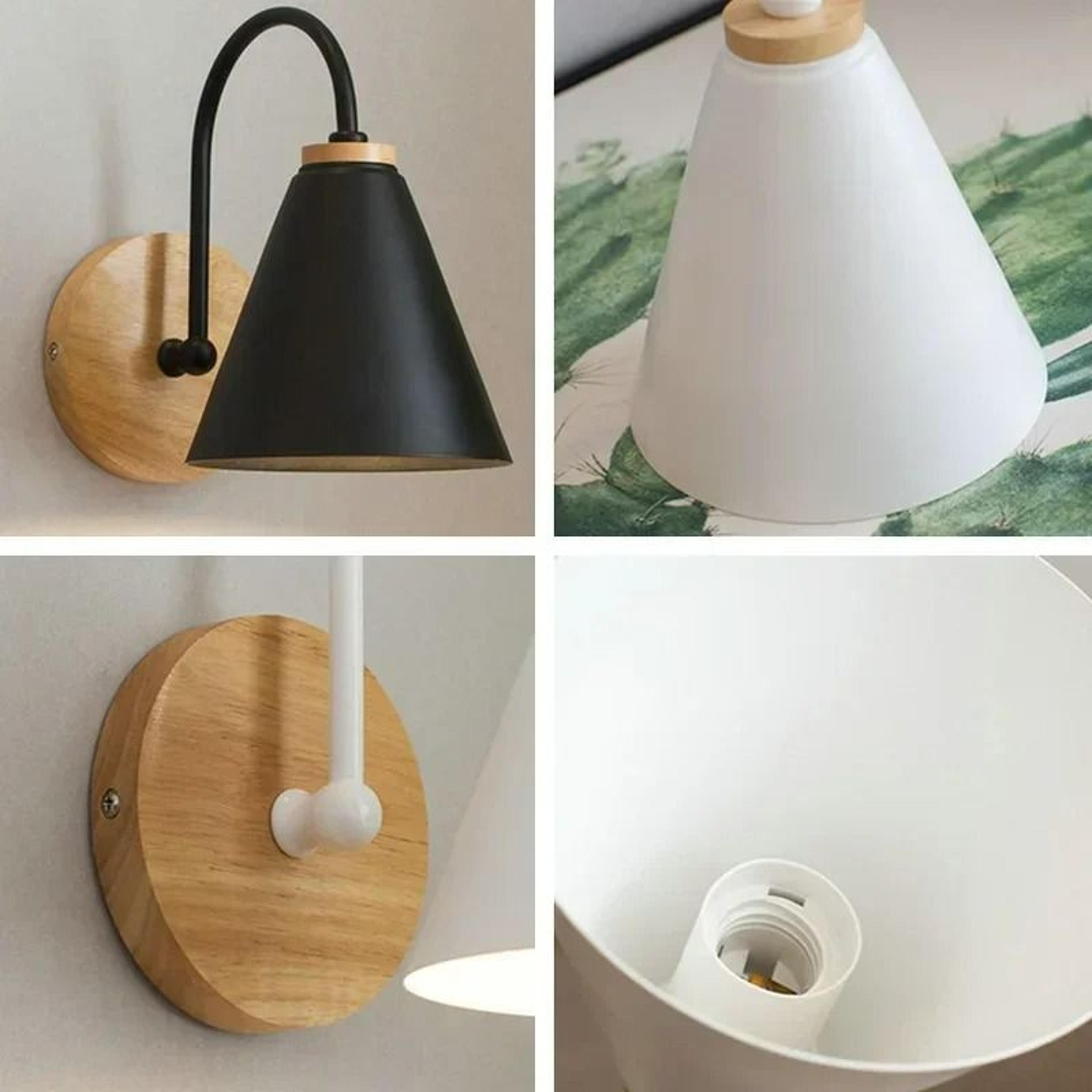 modern minimalist nordic led indoor wall light (e26 / e27 base, no bulb included)