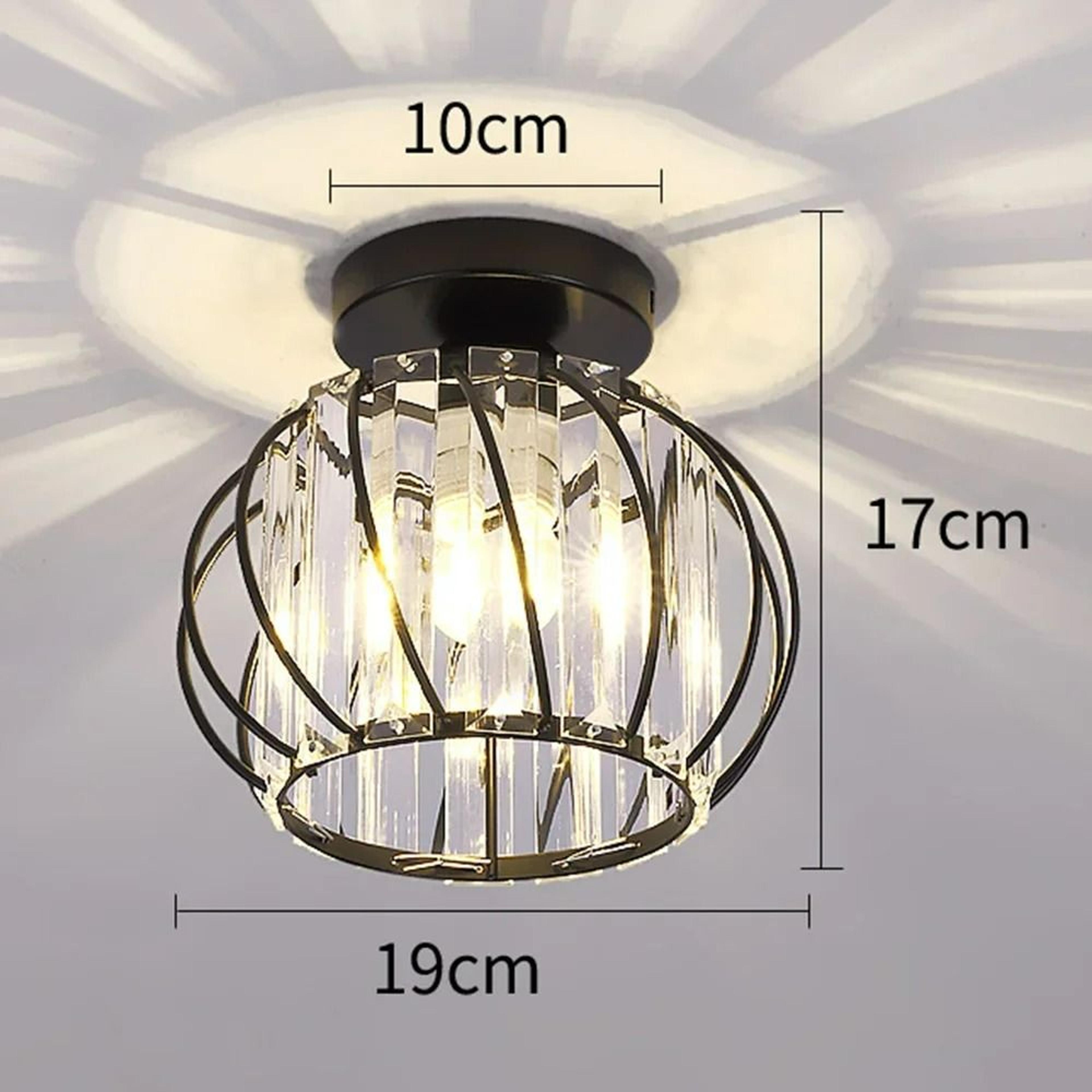 Modern Luxury Crystal Hanging LED Pendant Ceiling Light 1