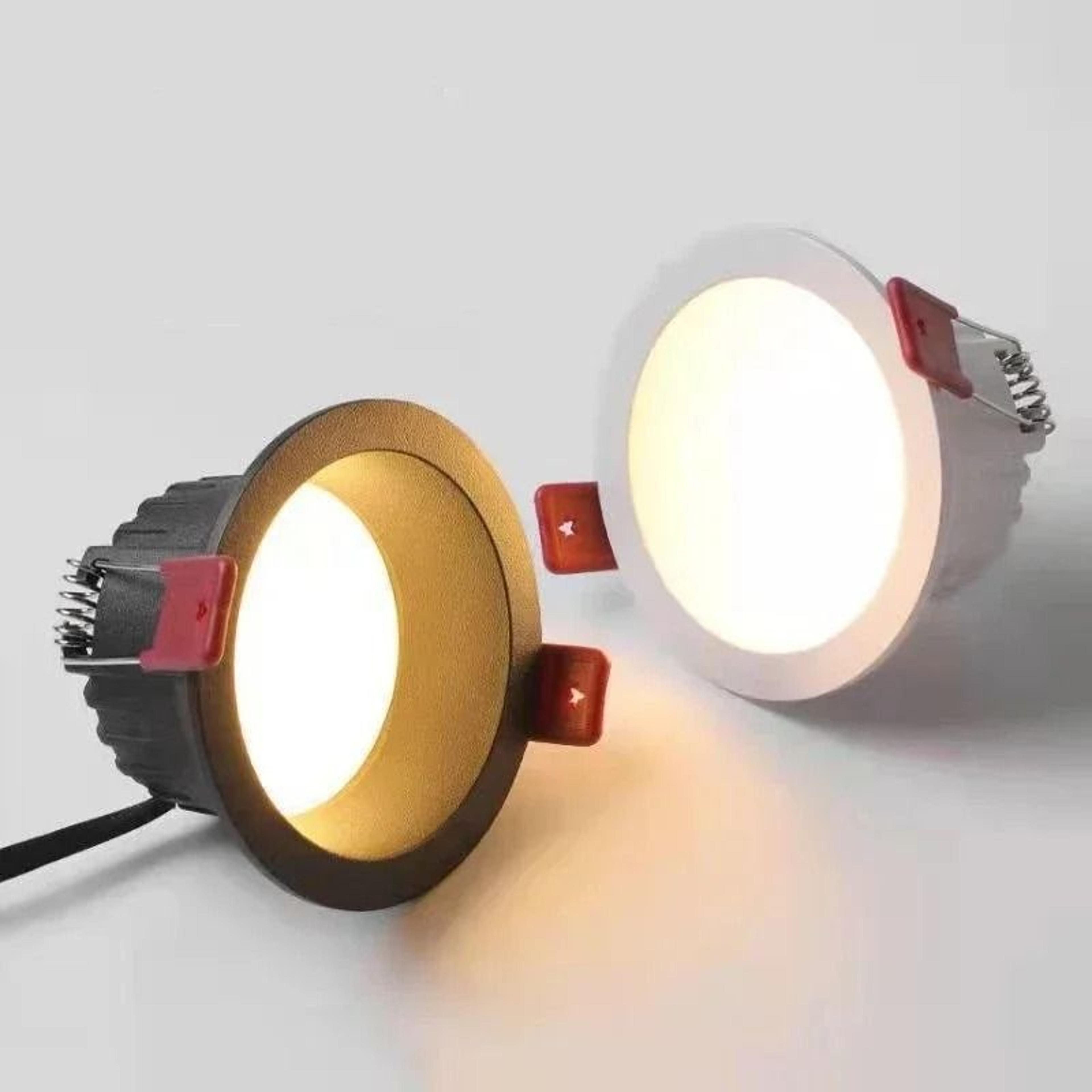 LED Recessed AntiGlare Downlight Spotlight 10W 75mm Cutout 2
