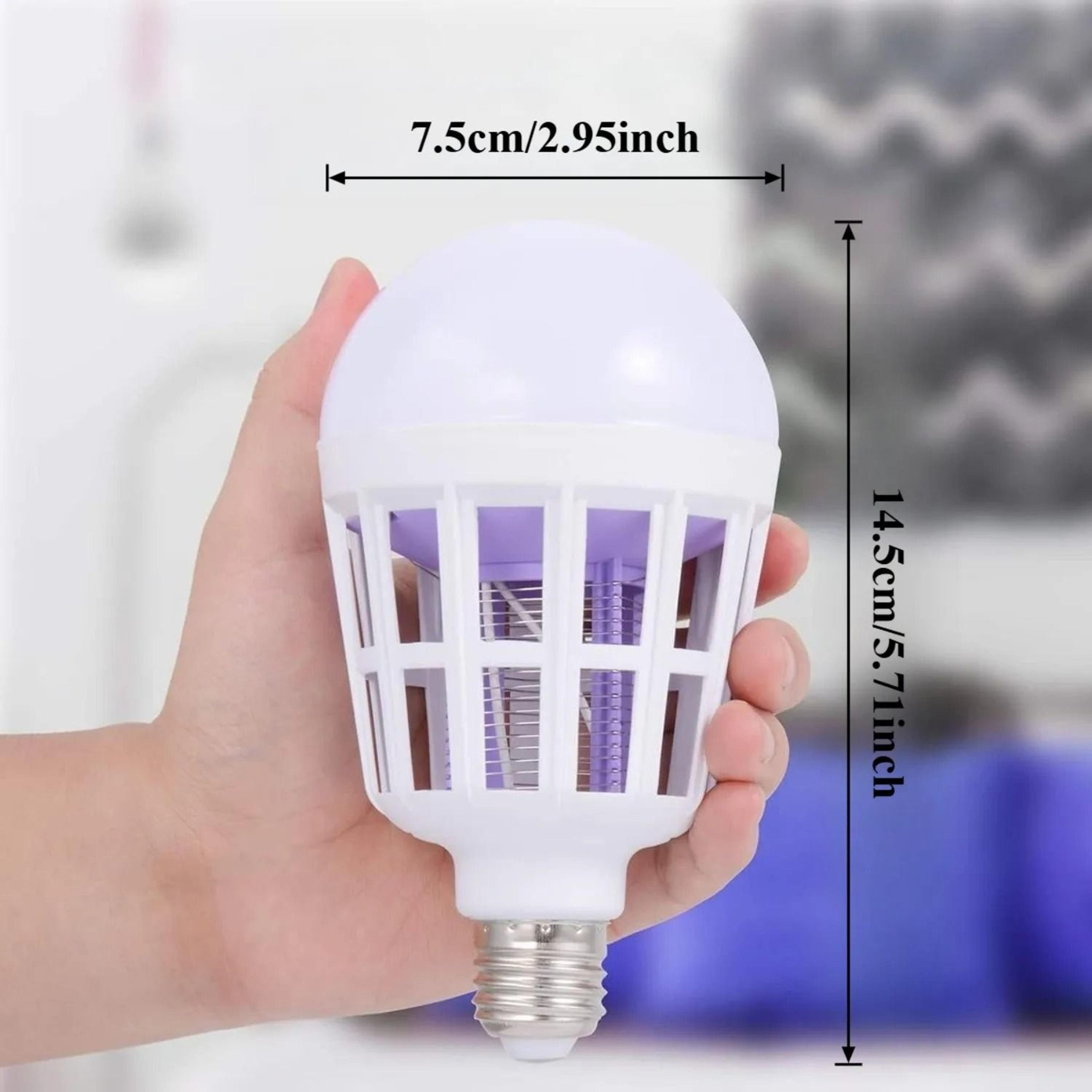 2in1 LED Mosquito Trap  Bug Zapper Bulb 5
