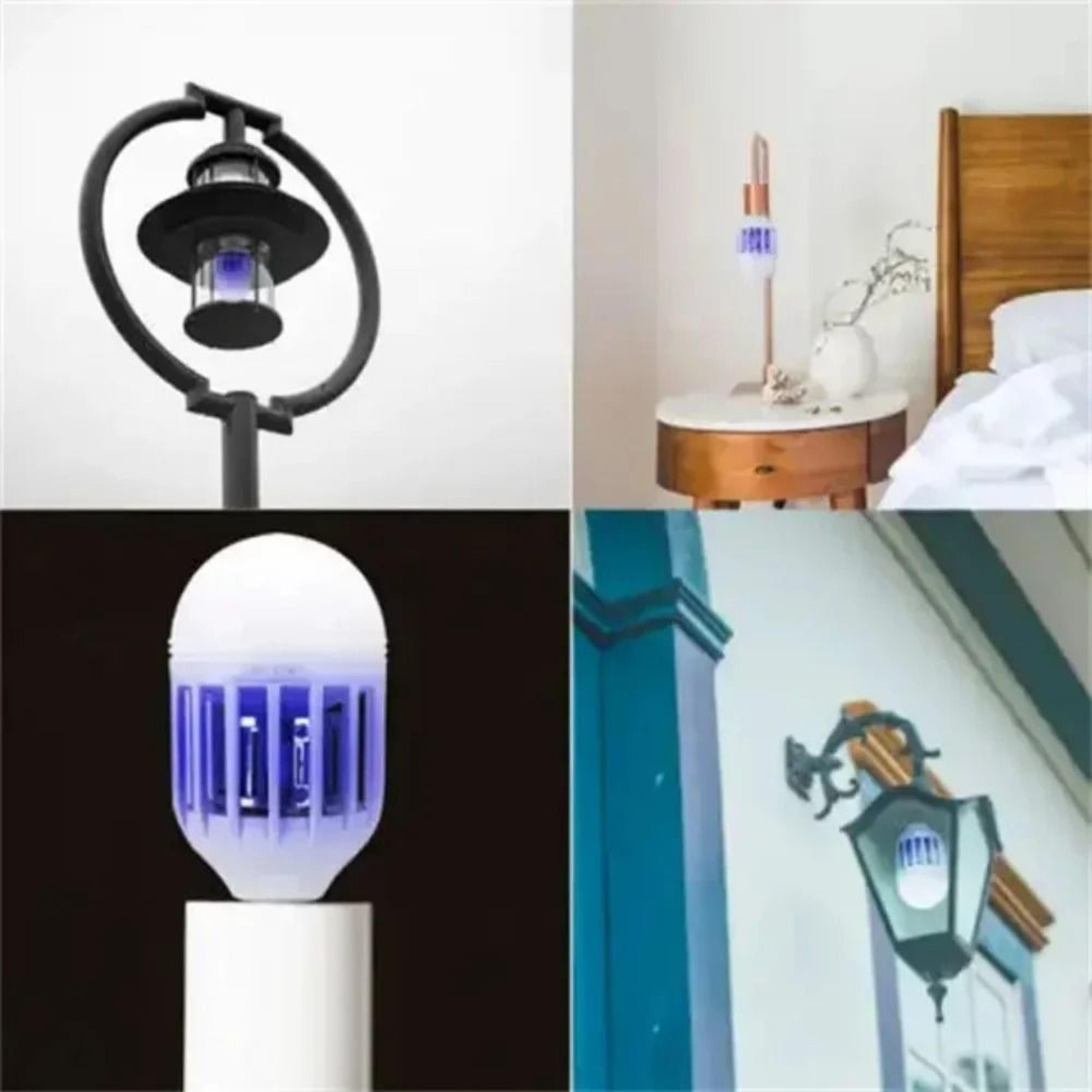 2in1 LED Mosquito Trap  Bug Zapper Bulb 4