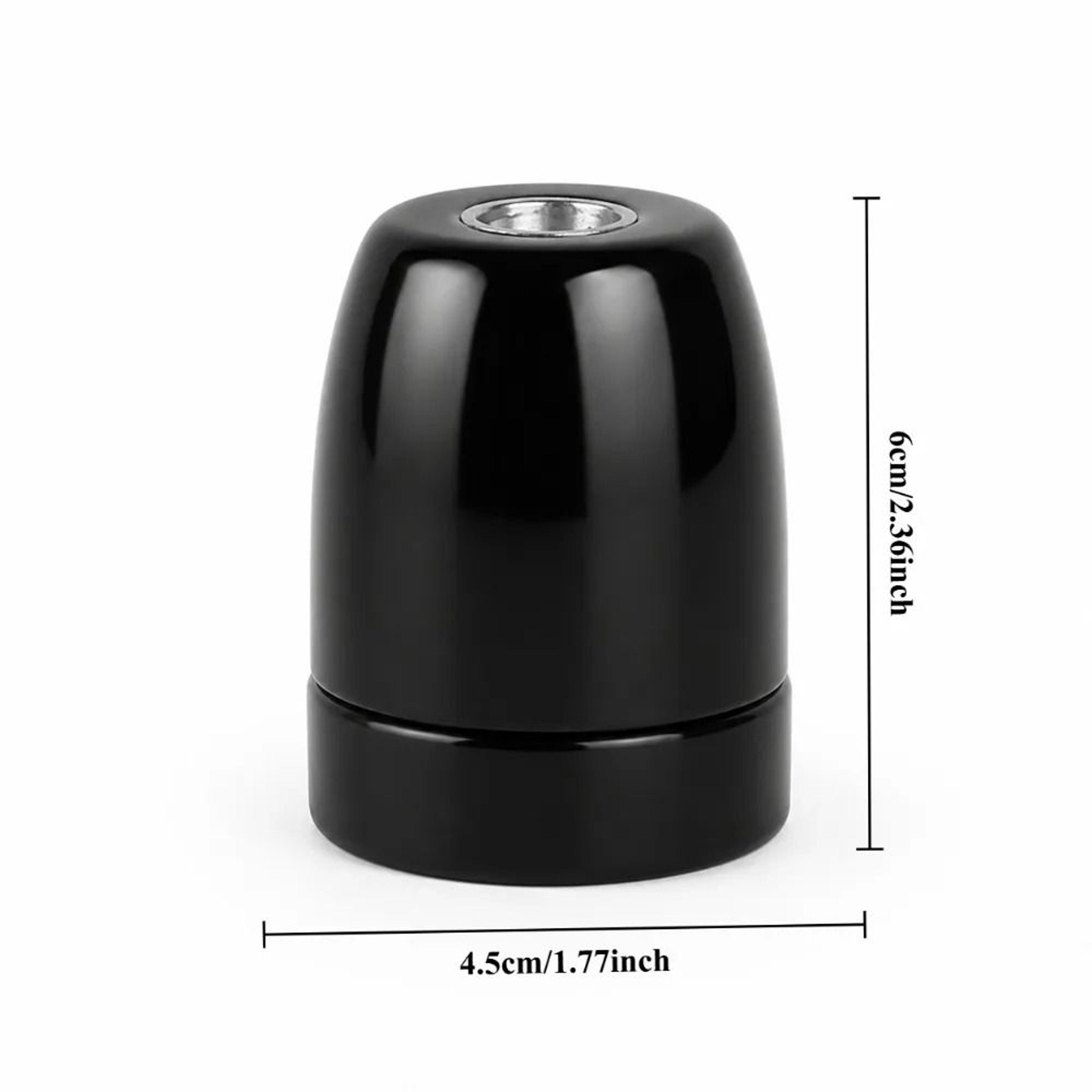 Porcelain Ceramic Screw E27 Light Bulb Socket Holder 2