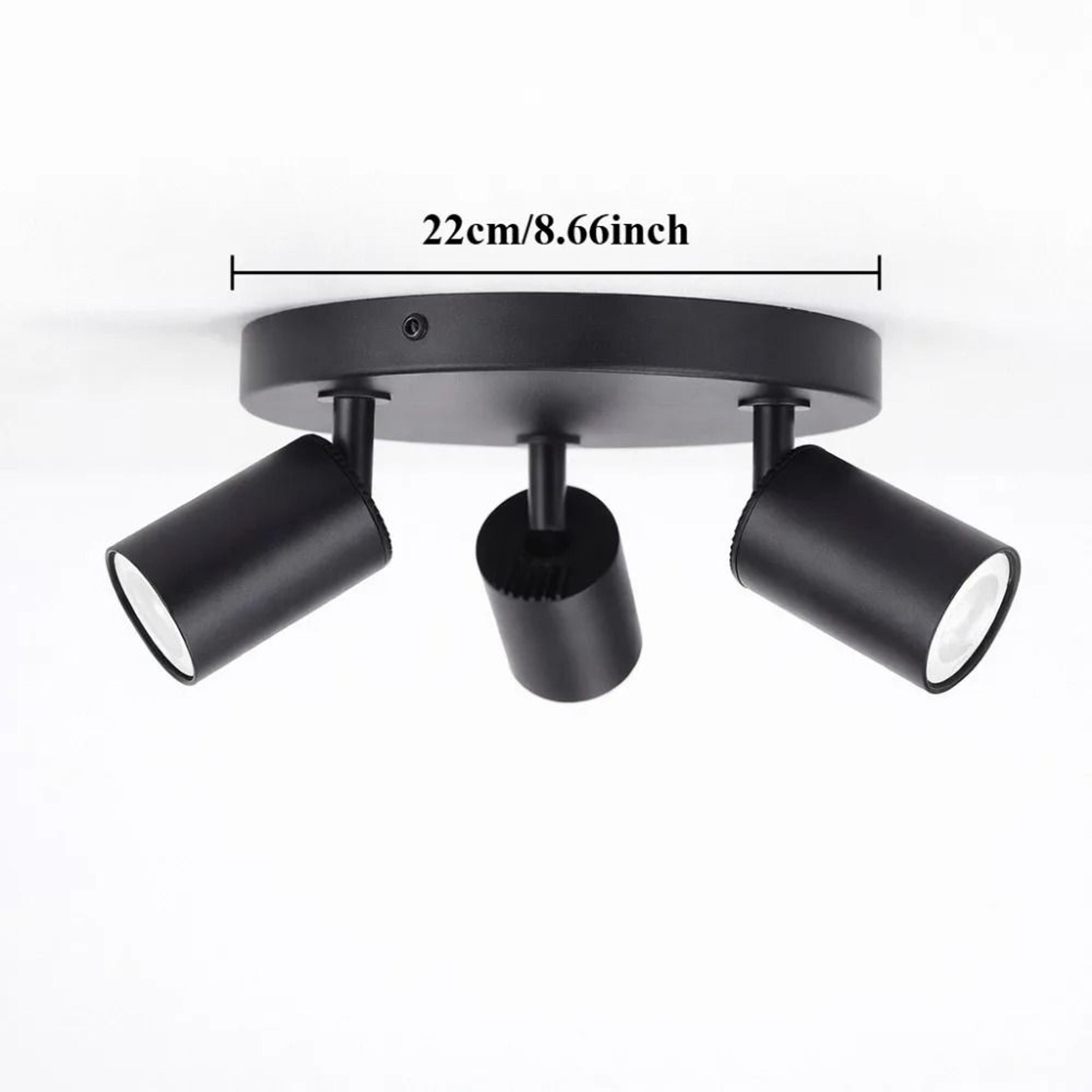 Industrial 134Light GU10 Ceiling Spotlight Fixture 11