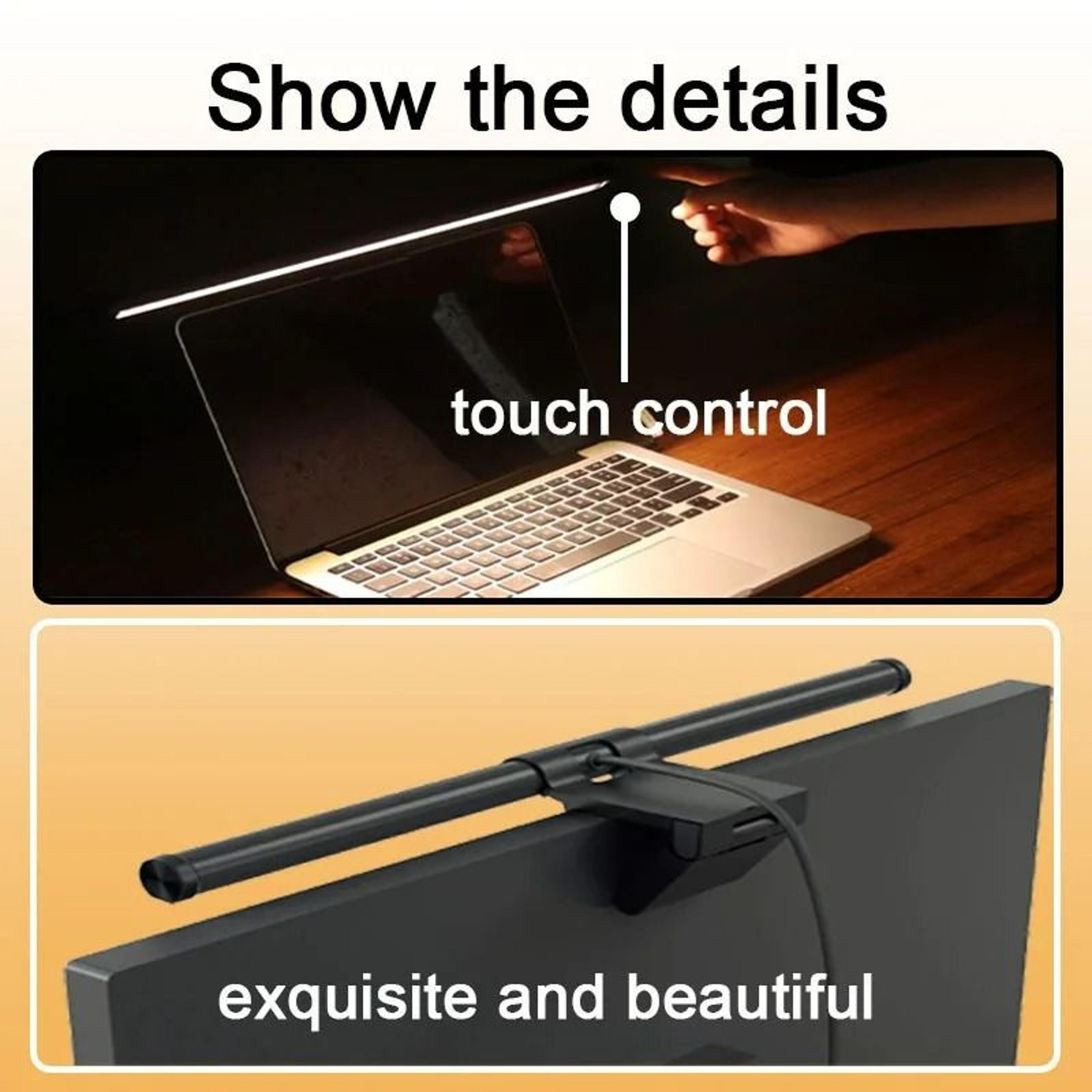 118 In Screen Hanging Light Bar Stepless Dimmable Eye Protection With RGB Atmosphere 3