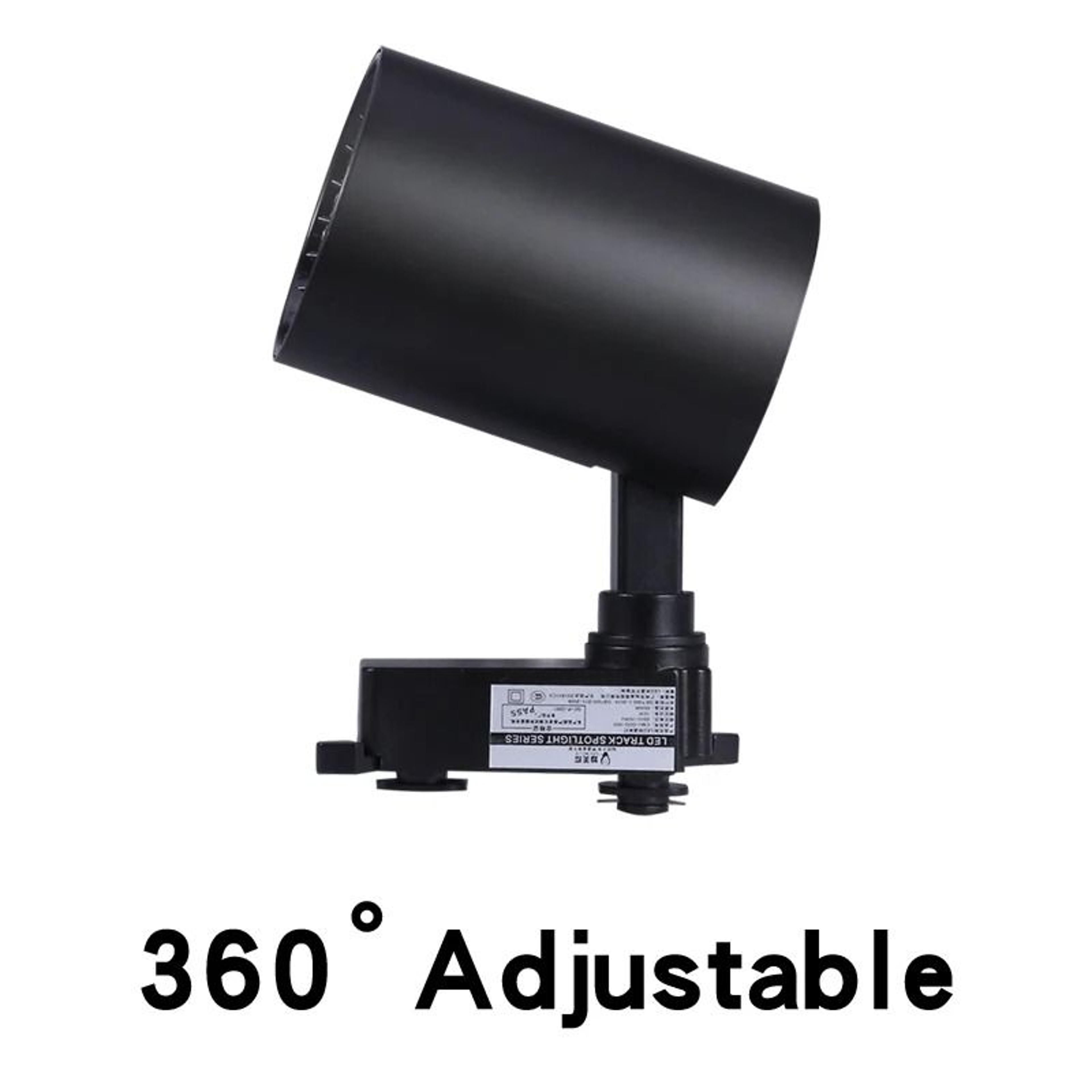 Adjustable LED Track Light Set 20W  30W  40W Ceiling Spotlight Rail Lamp System 2